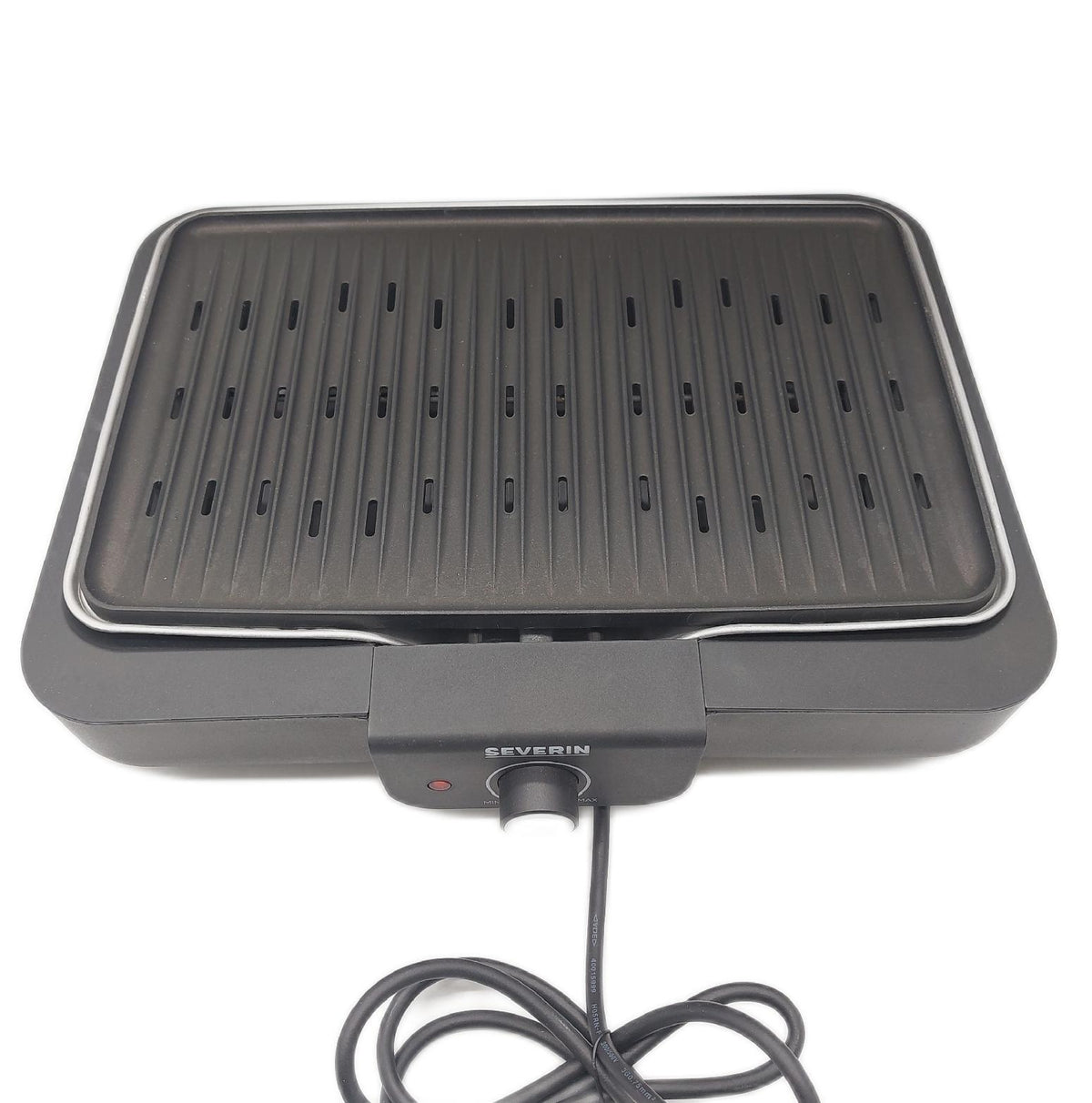 SEVERIN Tischgrill Grillplatte Alu Druckguss Plastikteil gebrochen Funktion ok
