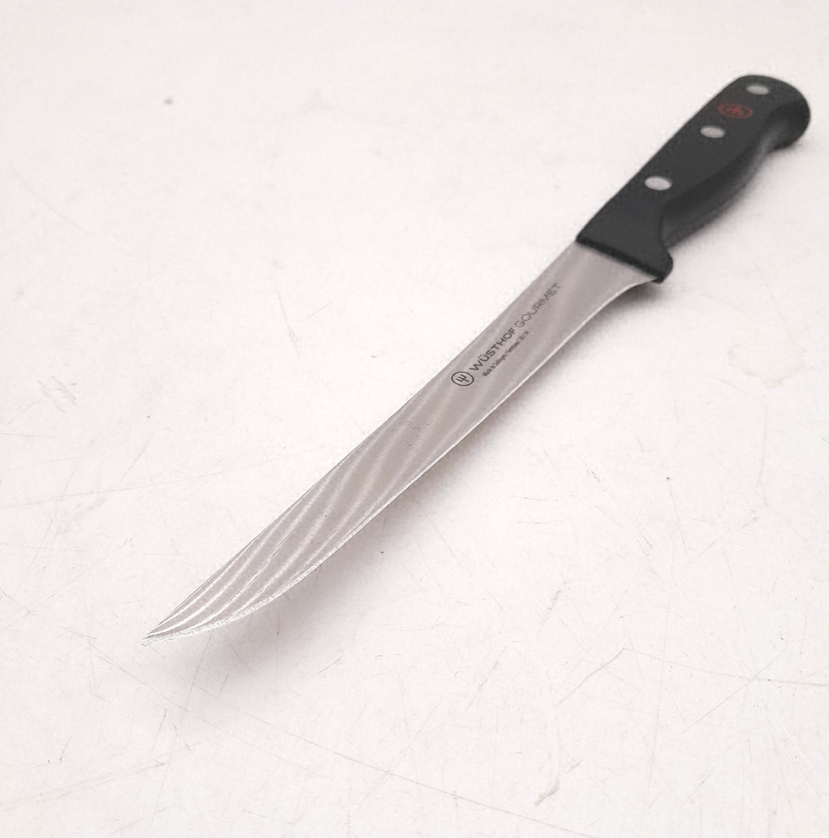 Ausbeinmesser Gourmet 1025046114 starre Klinge 14 cm gebraucht Klinge verbogen