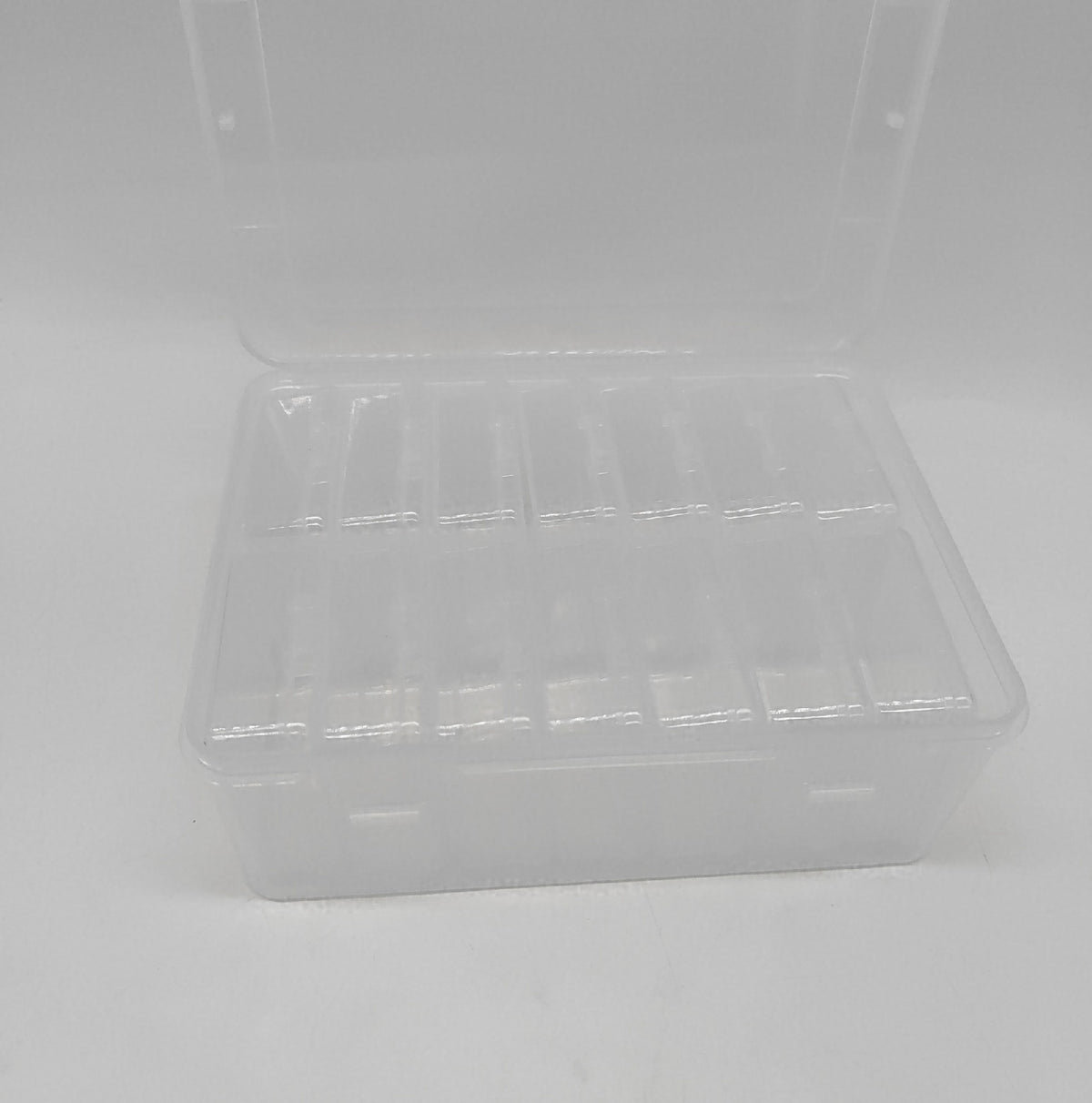 Kleine Aufbewahrungsboxen 15 Teilig 55 x 55 x 20 mm Mini Boxen für Basteln und Aufbewahrung