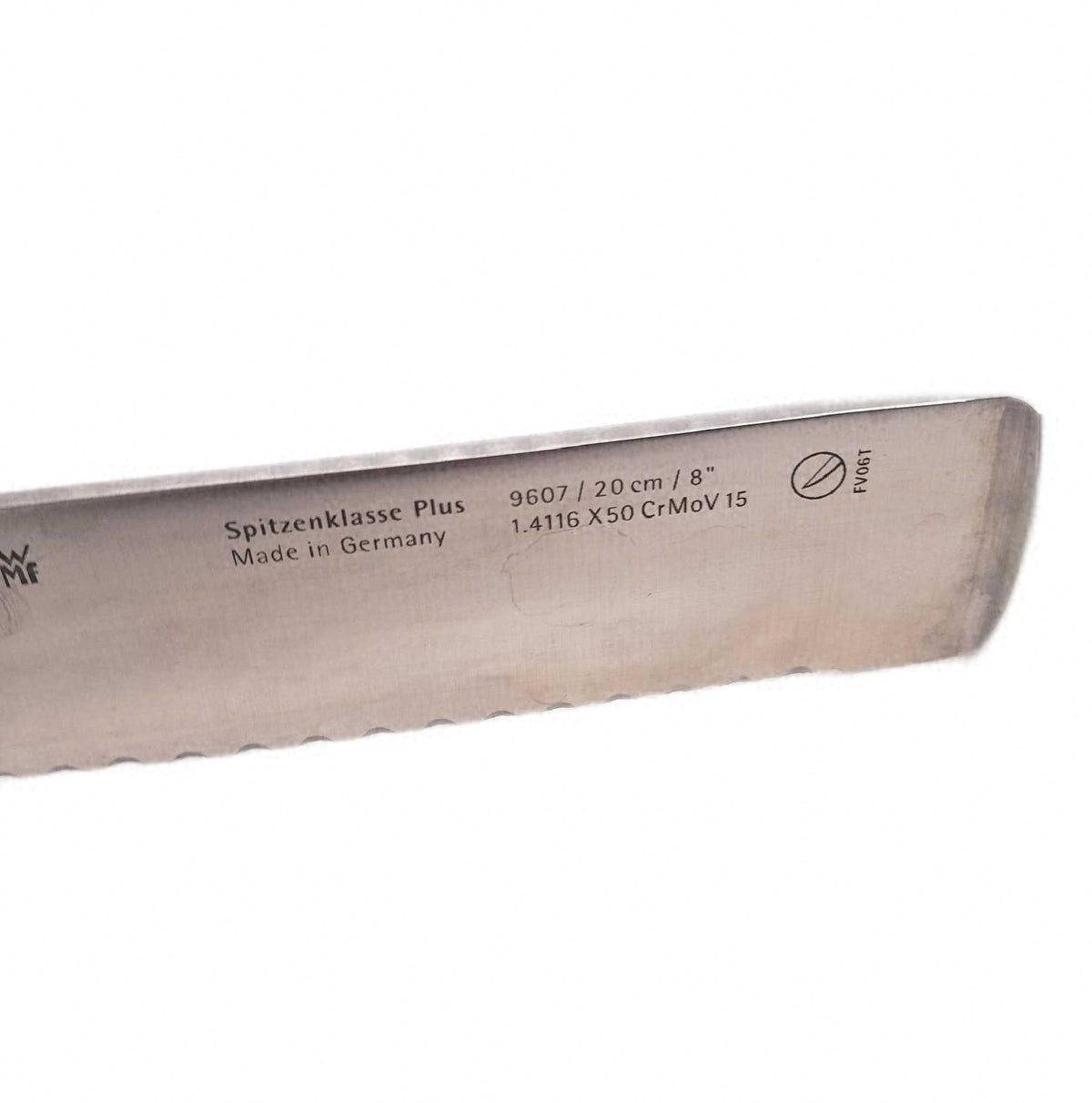 WMF Spitzenklasse Plus Brotmesser Doppelwellenschliff 315 cm Brotmesser langlebig scharf