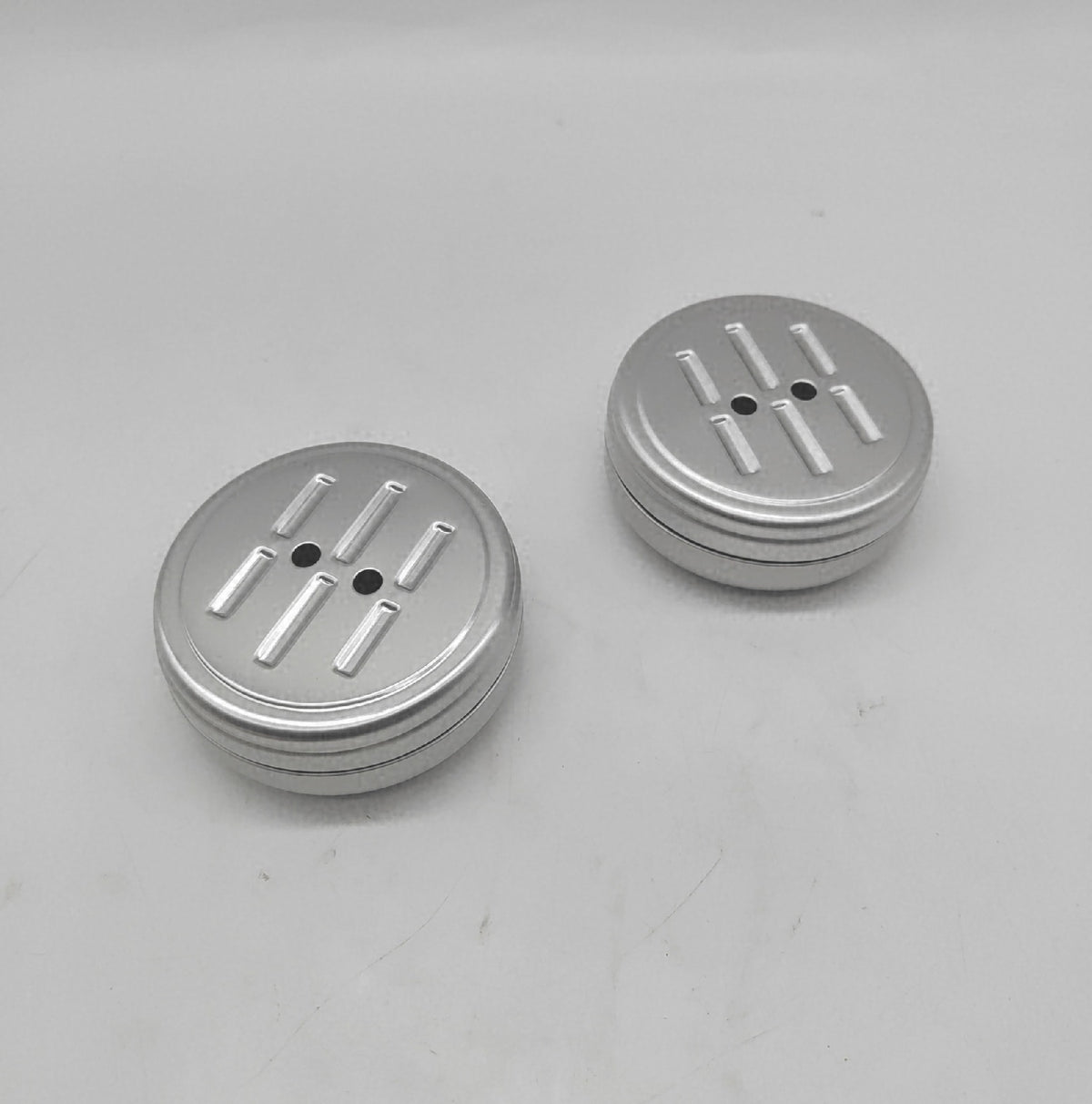 Tenbrachian 2 STK Aluminium Seifendose Seifenschalen Reise Seifendosen Set langlebig leicht