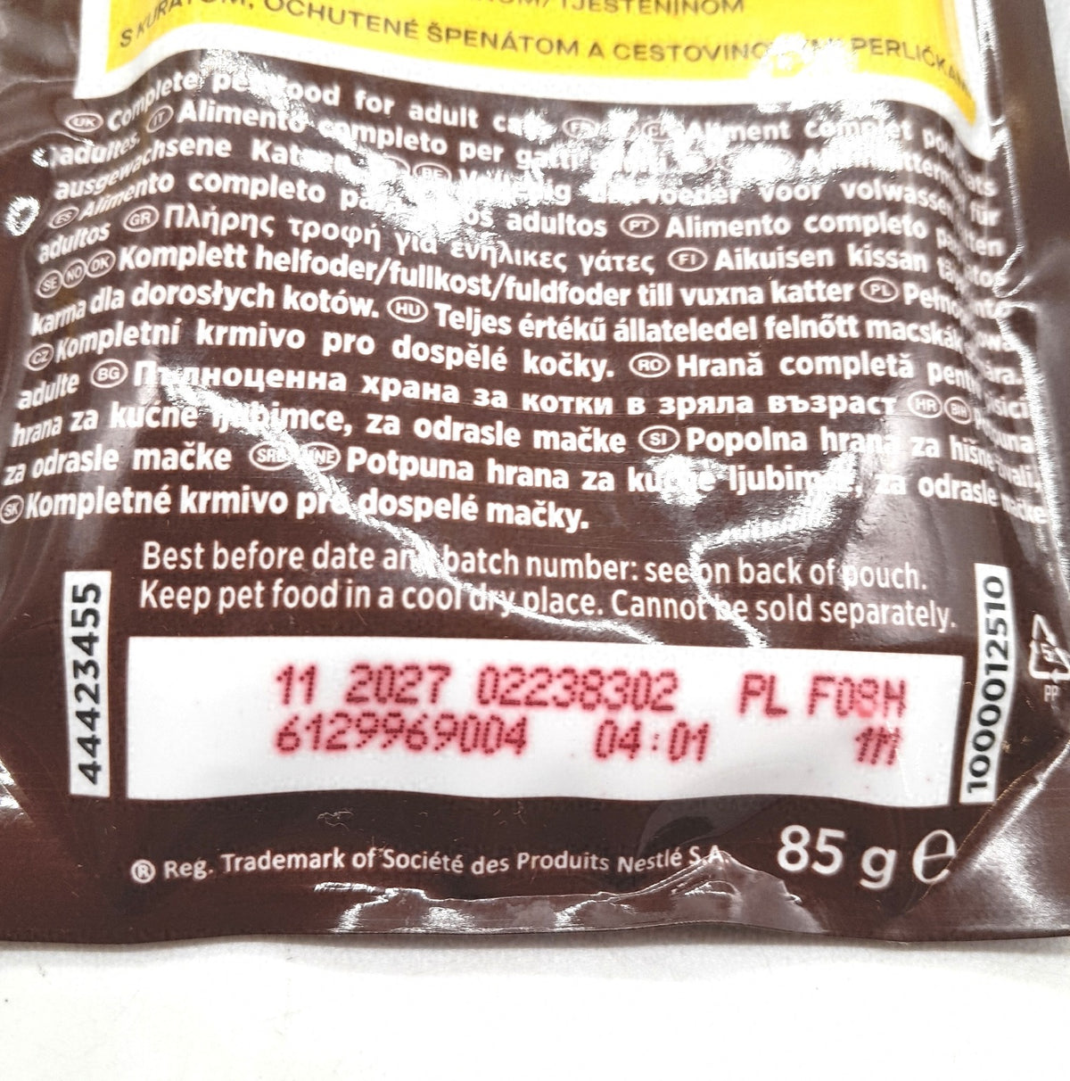 Purina Gourmet A la Carte Katzenfutter nass Sorten unvollständig fehlt 1 Tüte