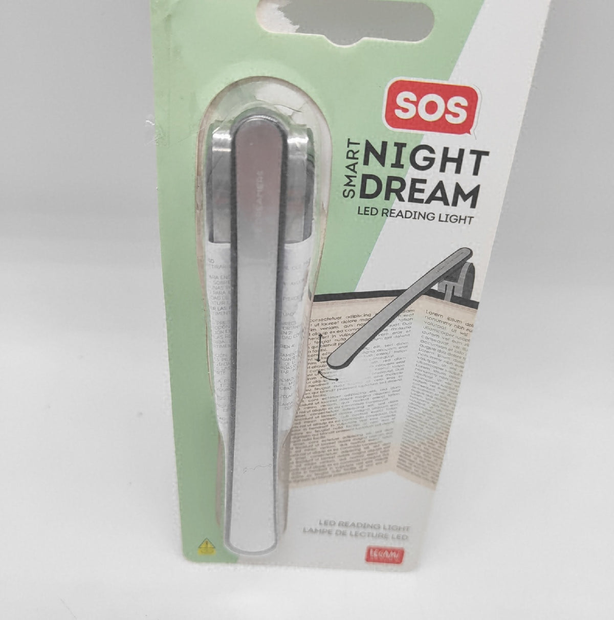 Legami ABL0001 Smart Night Dream schwenkbares LED Leselicht mehrfarbig Medium