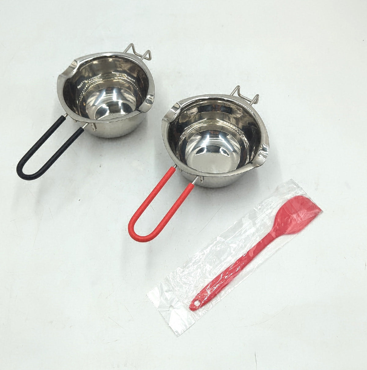 TLDNZXY 2 Stück Schmelztopf Kerzen 480ml Schokoladen Schmelztiegel Wasserbad Topf Set