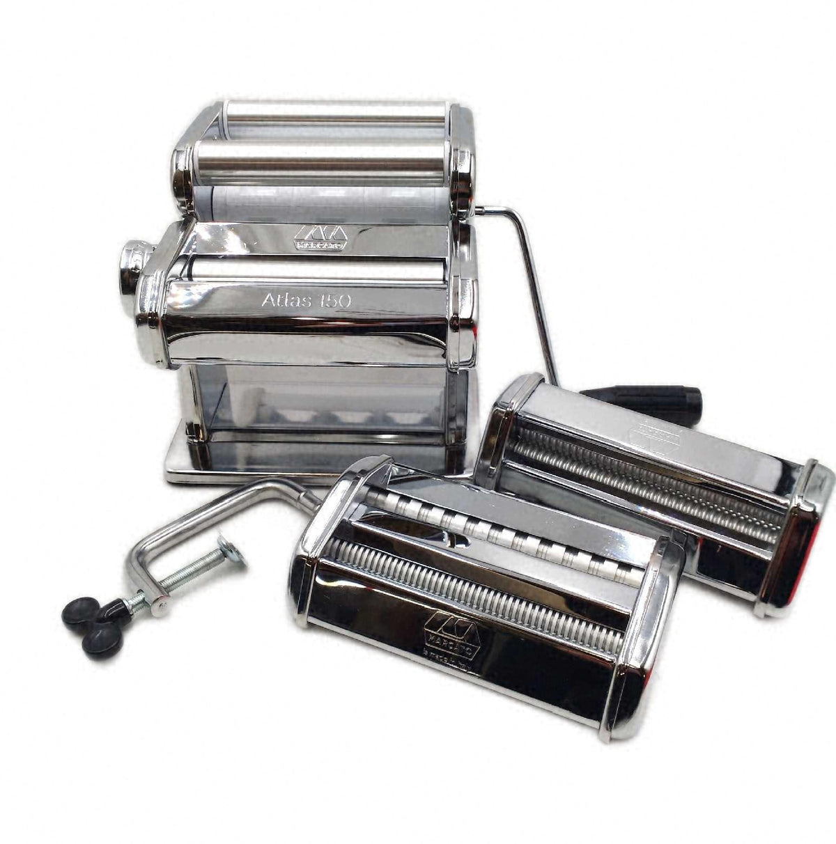 Marcato GS PASTASET Pastamaschine manuelle Nudelmaschine Ravioli Spaghetti Set