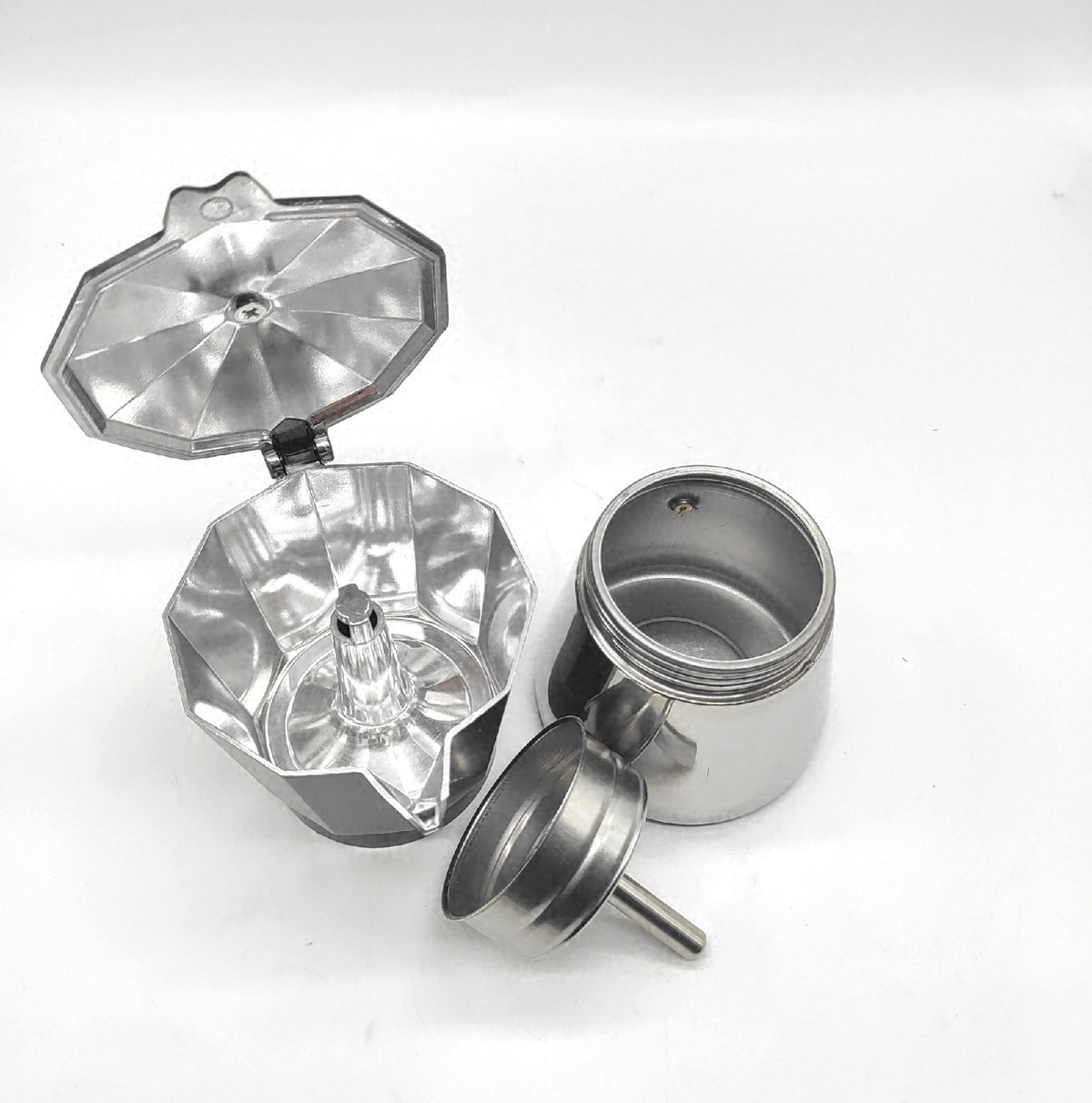 Romon Espressokocher Espressomaschine Kaffeebereiter Aluminium M - Unvollständig