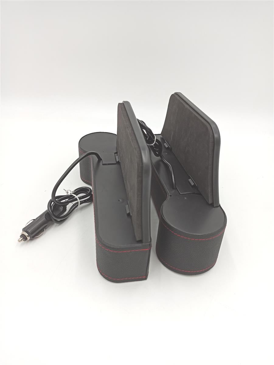 PU Leder Aufbewahrungsbox Auto Innenraumzubehör Multifunktional Organizer mit Kartenhalter und