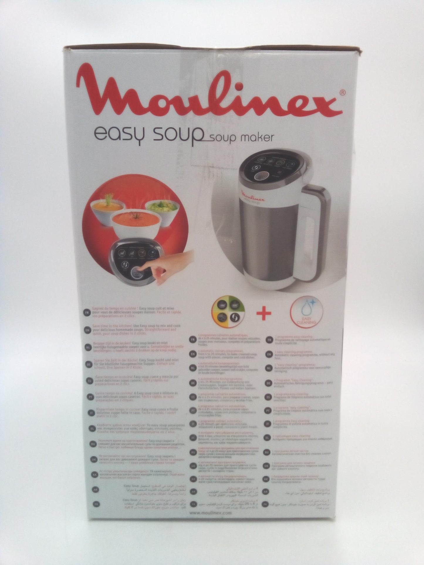 Moulinex Küchenmaschine Mixer Easy Soup Doppelwandige Kapazität Warmhalte Funktion