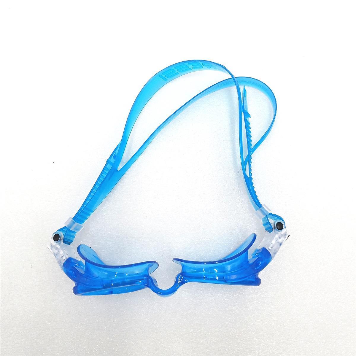 Cressi Schwimmbrille Kinder Schwimmausrüstung King Crab Hellblau robust dicht
