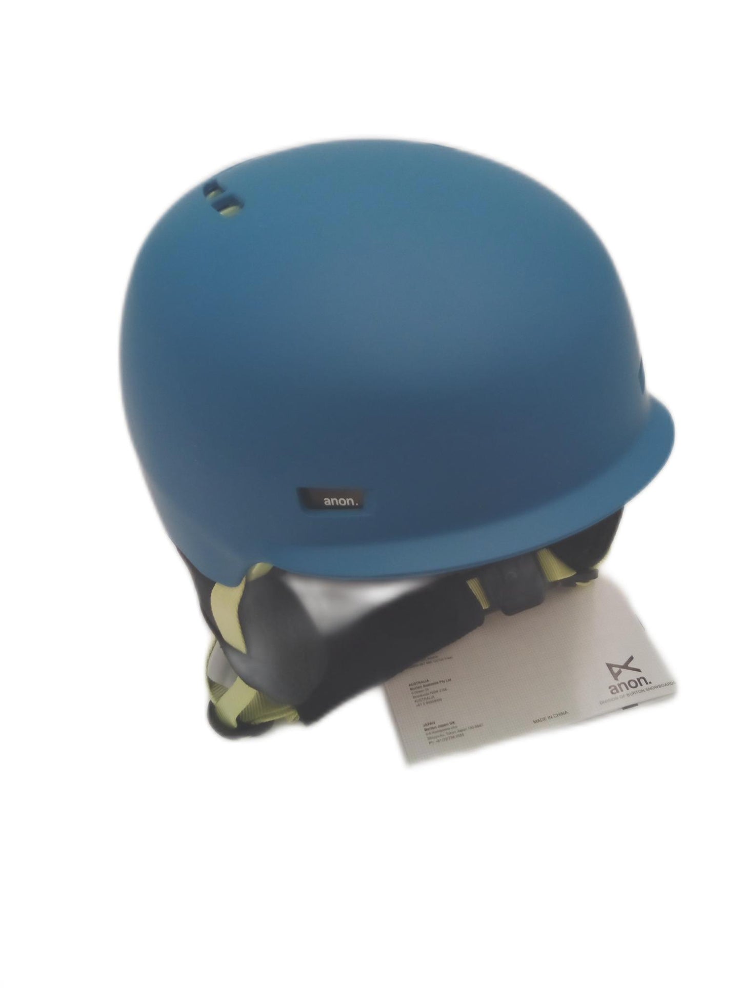 Anon Snowboard Helm Kopf Schutz Blue Bison Extragroß Jungen Wintersport Ausrüstung