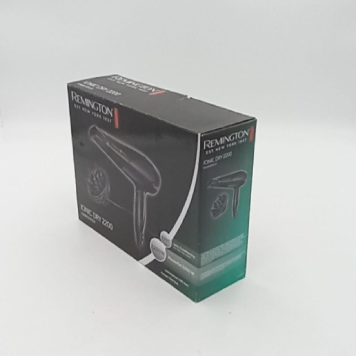 Remington Haartrockner Ionen D3198 2200W Keramik mit Diffusor Stylingdüse Schwarz