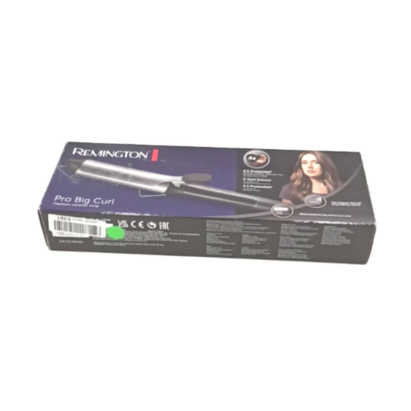 Remington Lockenstab Stylinggerät Haarpflege Pro Big Curl Keramik Turmalin Haarschön