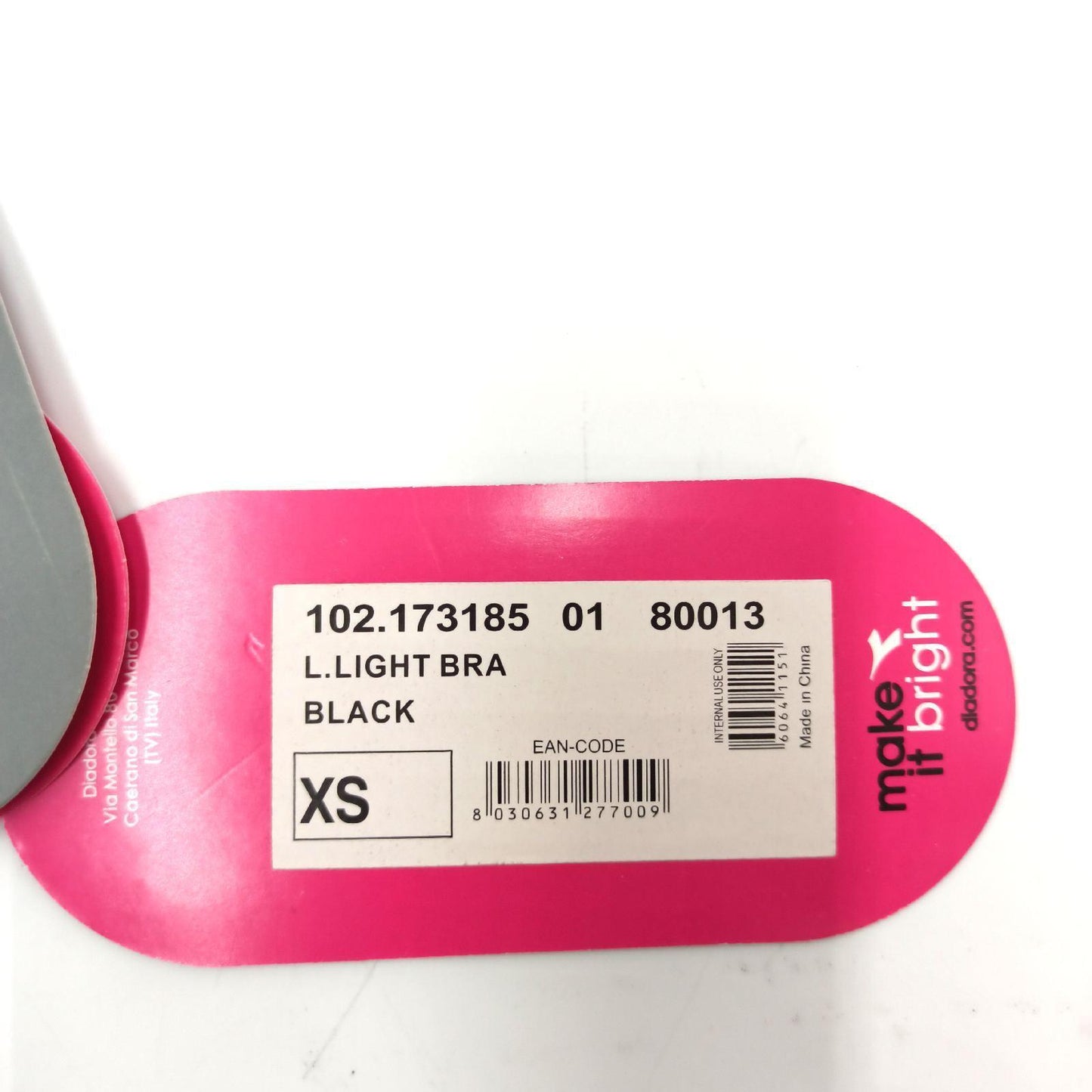 Diadora Sport Damen 102173185 L. Licht BH XS schwarz