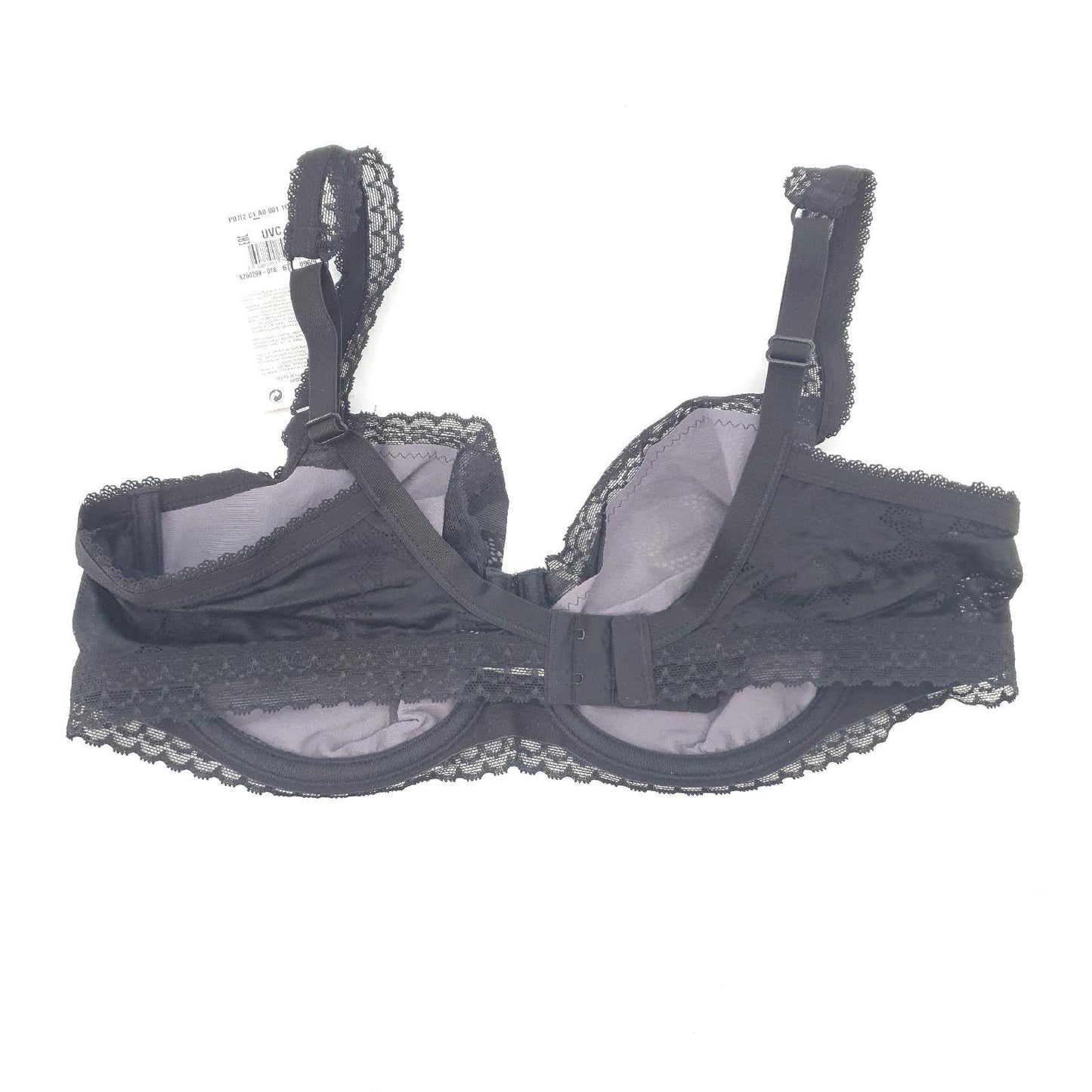 Playtex Damen BH Bügel BH Schwarz 90C Eleganz Komfort unsichtbar