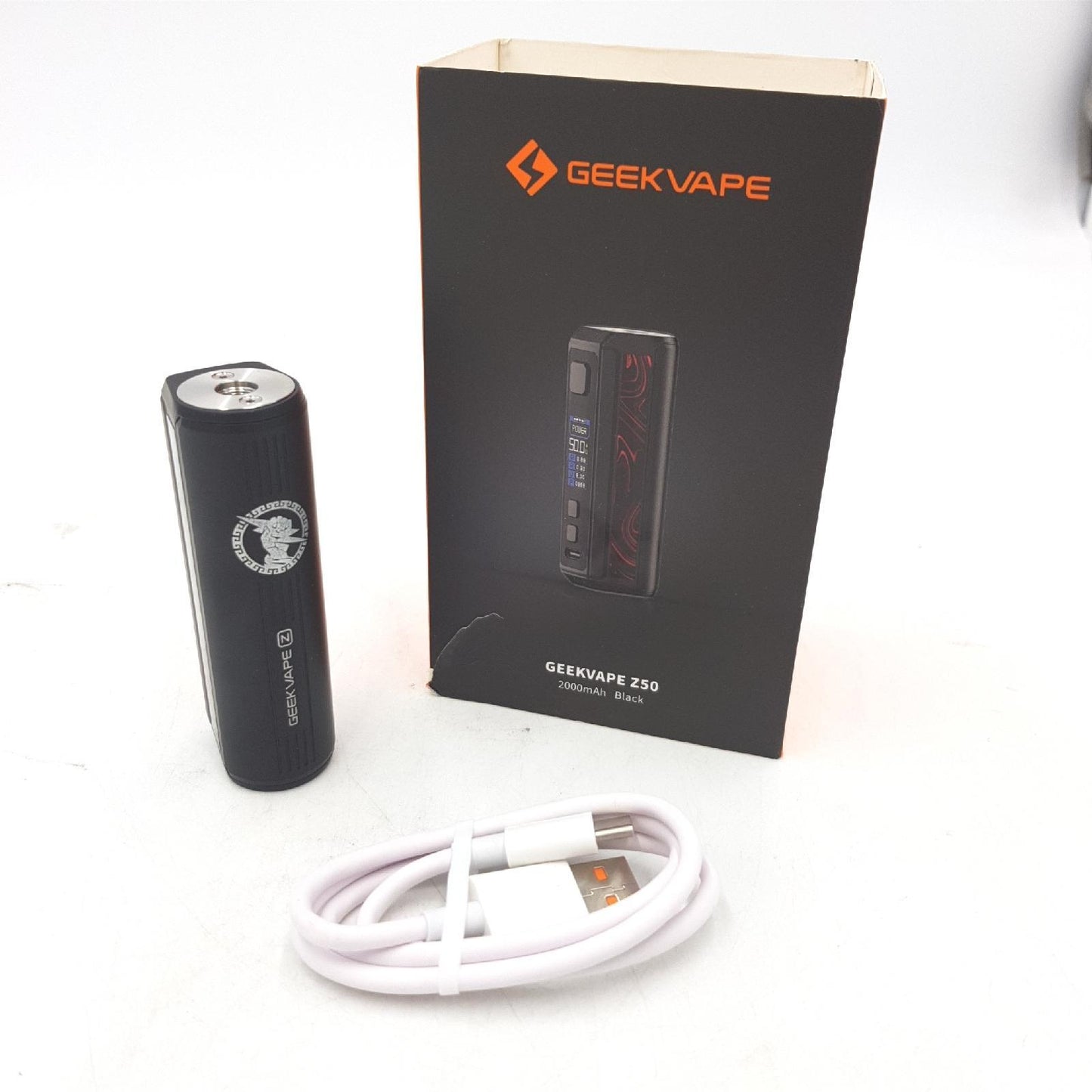 Geekvape Dampfmodul Ezigarette Dampfen Z50 Kompakt Leistungsstark 2000mAh Tank Set