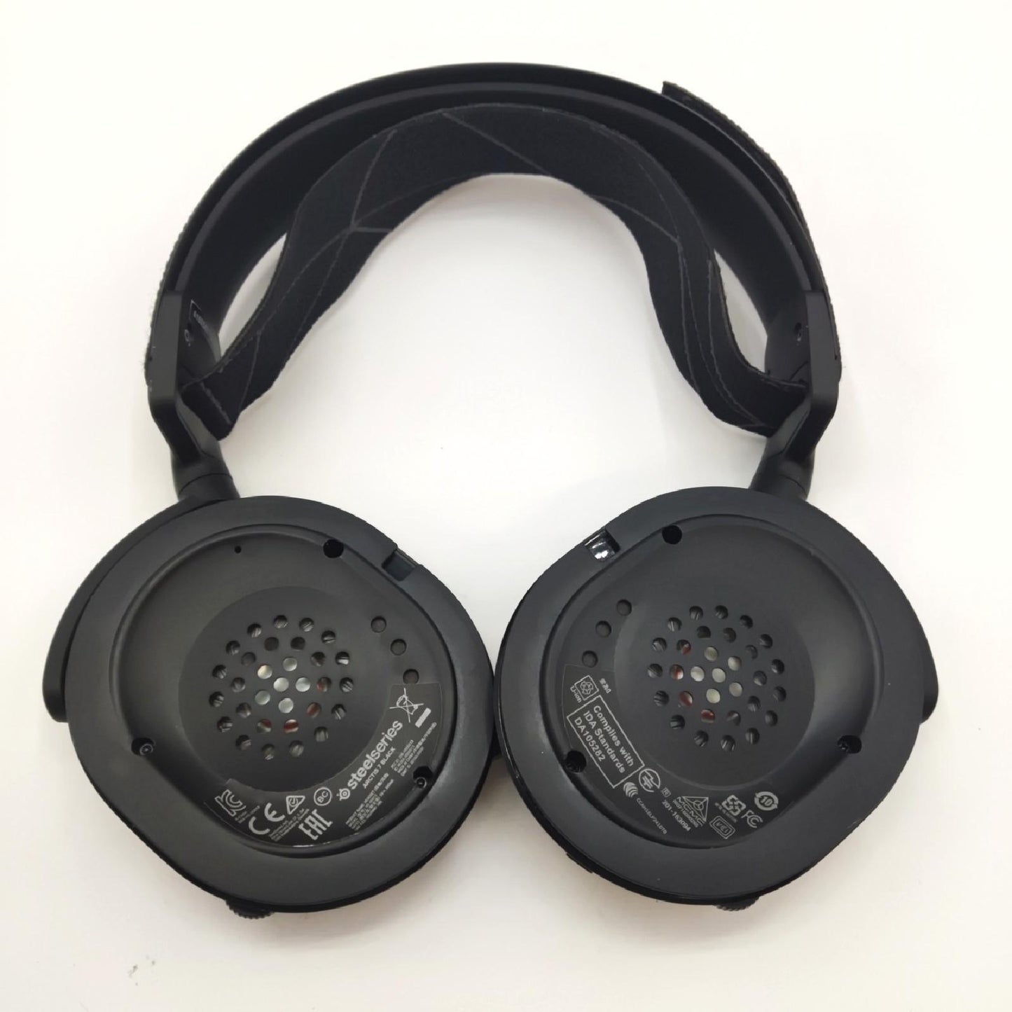 SteelSeries Arctis 7 Wireless Gaming Headset DTS X gebraucht ohne Ohrpolster Transmitter