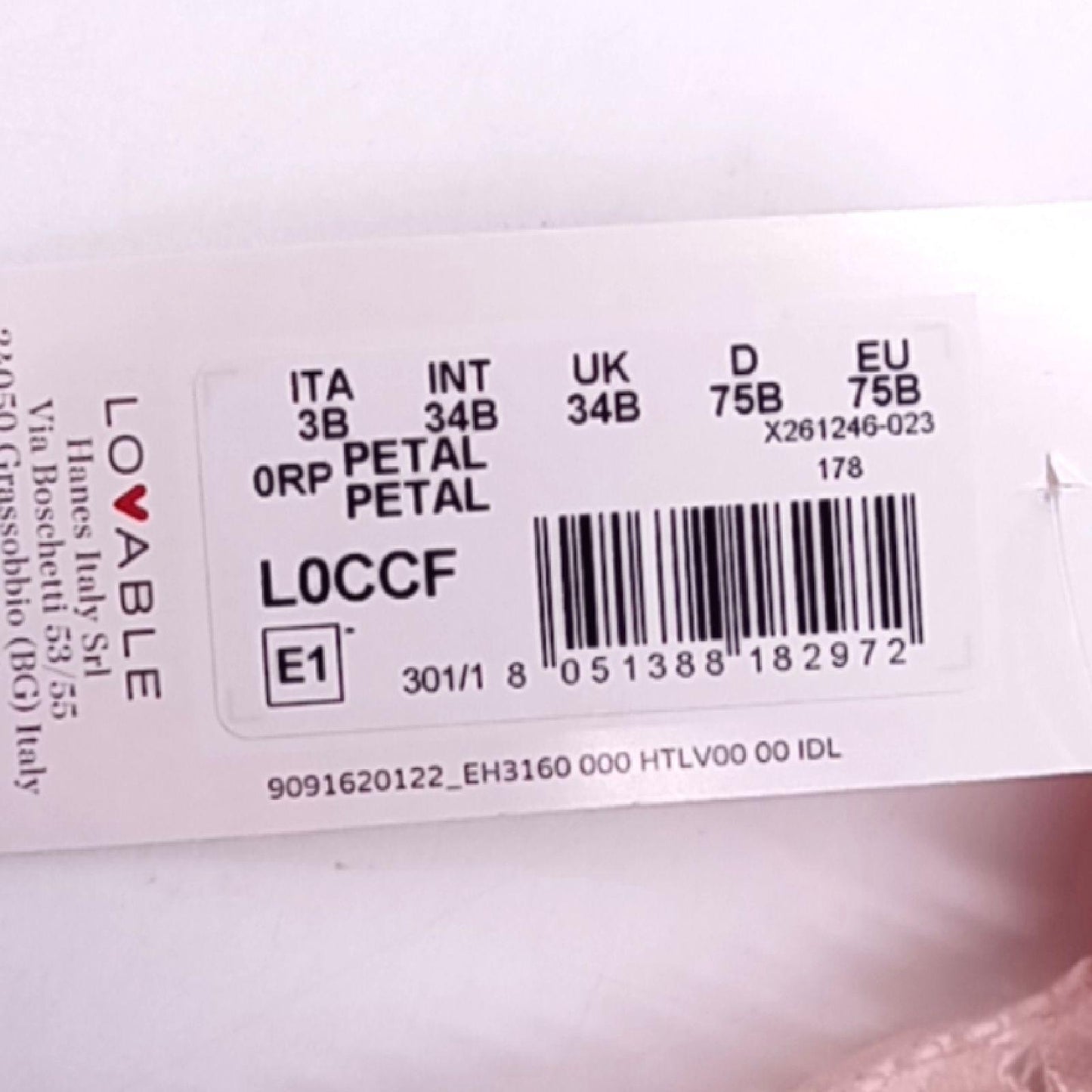 Lovable Damen BH Büstenhalter Wäsche Anniversary Spitze Skin 75B Komfort Spitze