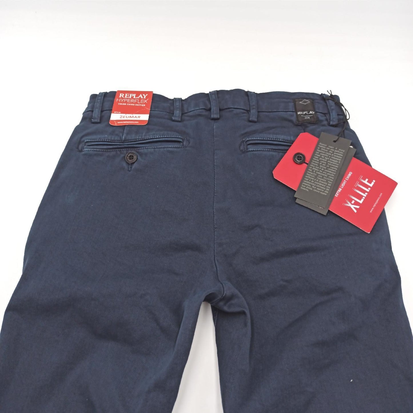 Replay Herren Jeans Zeumar Hyperchino Color Xlite