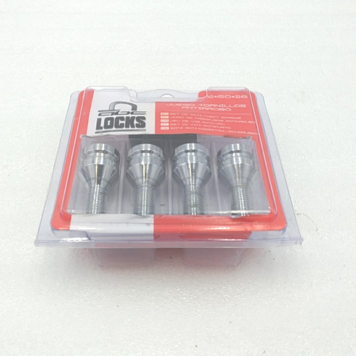 Bccorona TOR9950 12x150 Felgensicherung Anti-Diebstahl-L26 17/19