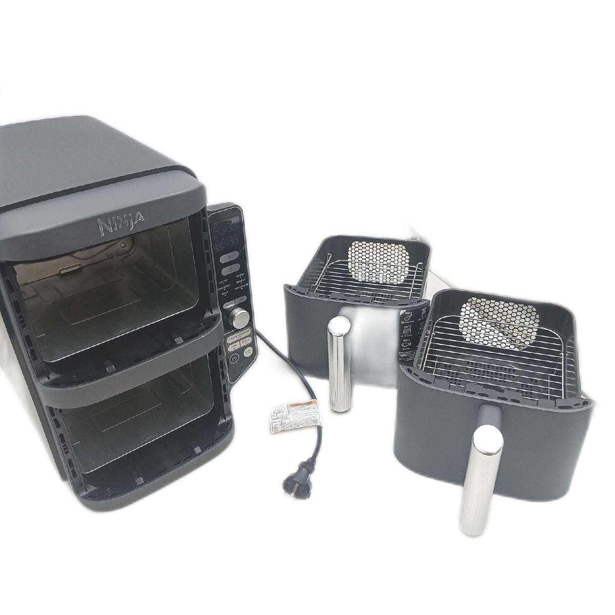 Ninja Stack XL Air Fryer Heissluftfritteuse 95L double stack elektrisch gebraucht guter Zustand