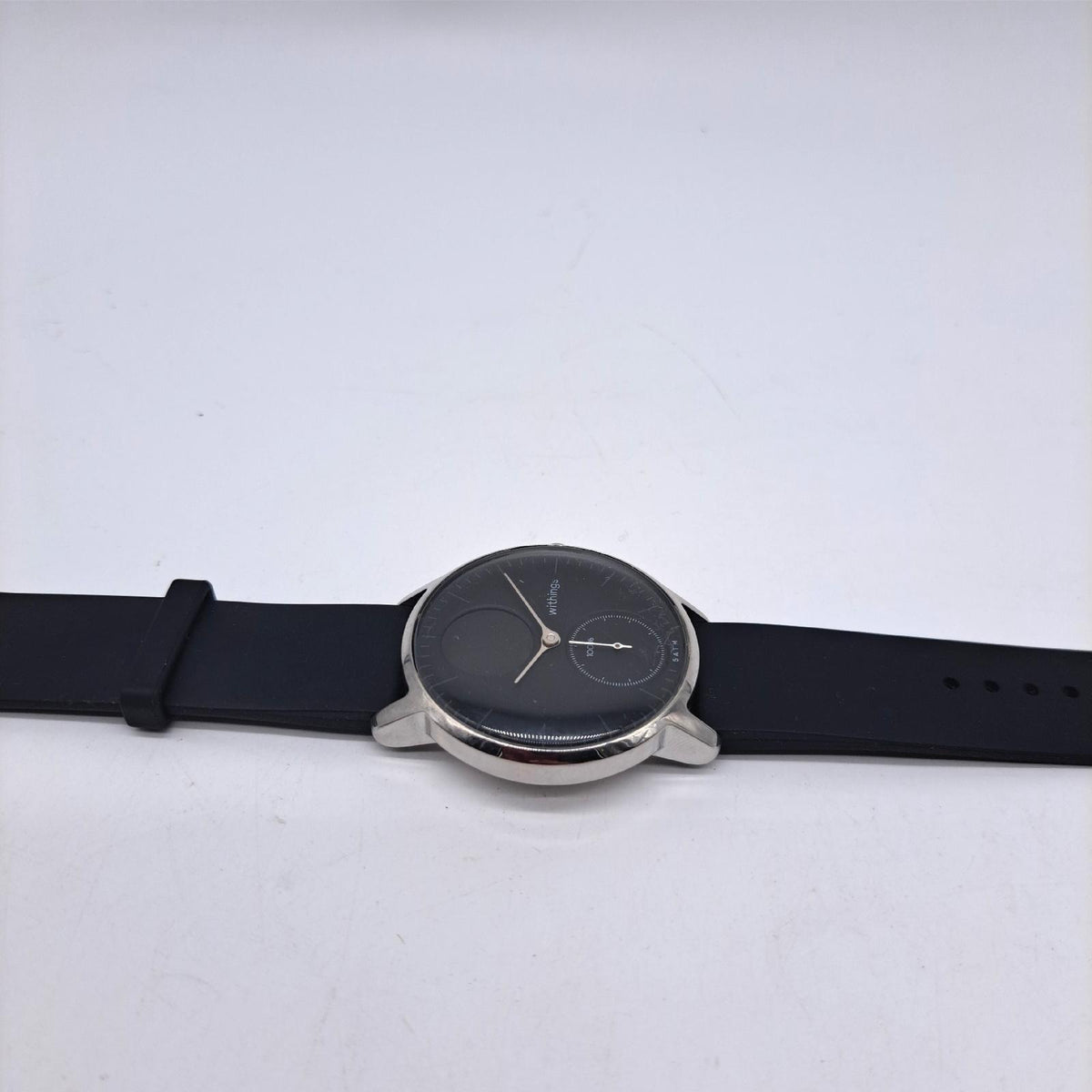 Nokia Steel HR Armbanduhr 36mm Schwarz Activity Tracker Uhr defekt Zeiger dre