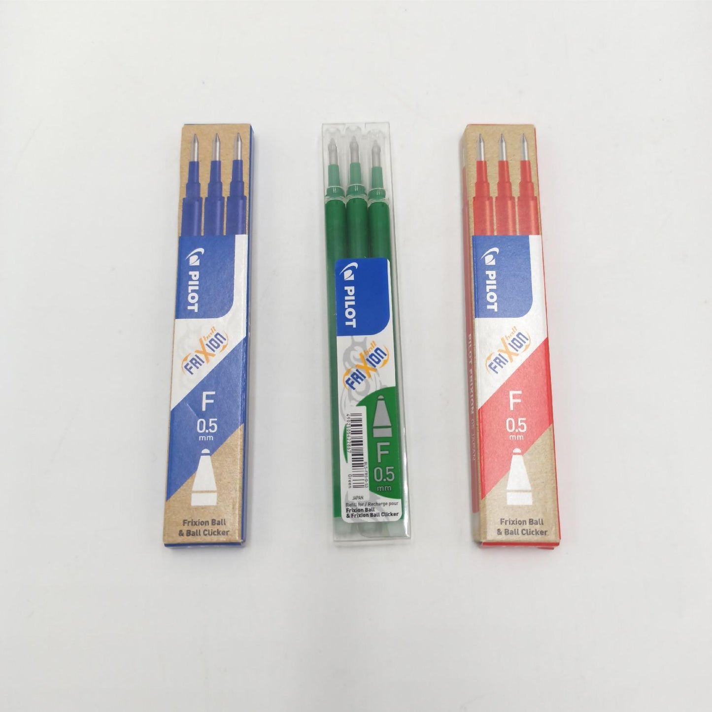 PILOT Nachfüllminen Schreibzubehoer Set 3 x 4 Schwarz Blau Rot