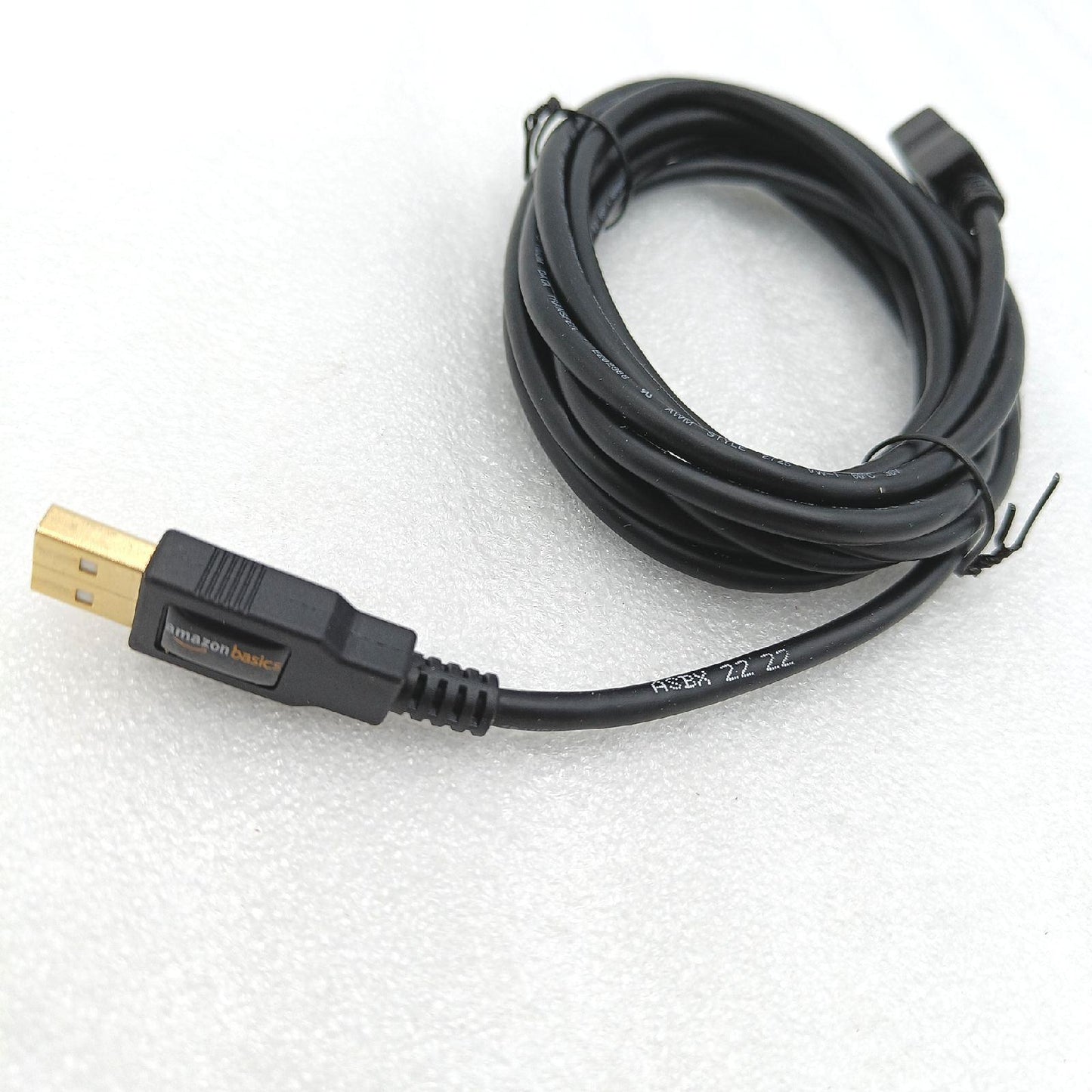 Amazon Basics USB Kabel Computer Zubehör USB A auf USB A 2 0 High Speed Verlängerung 3 Meter ideal für Heimwerker
