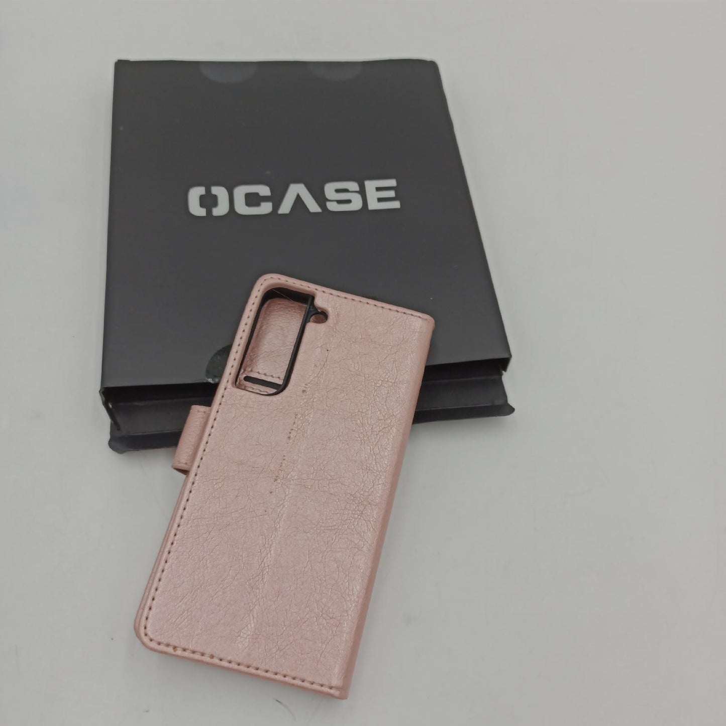 OCASE Handyhülle Samsung Galaxy S22 5G Leder Schutzhülle Kartenfach Stand