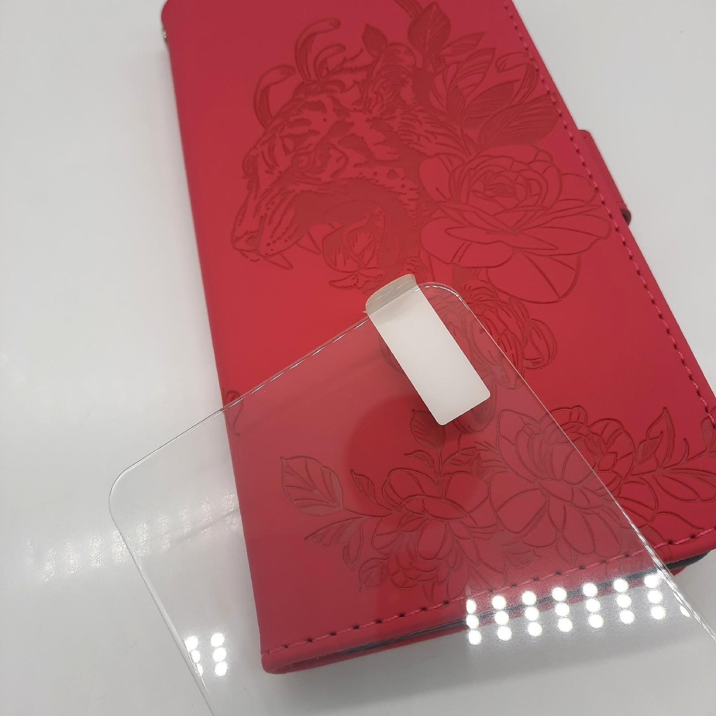 Samsung Handyhülle Leder Schutzhülle Galaxy S21 FE 5G Macluna Premium Design Alltagsschutz