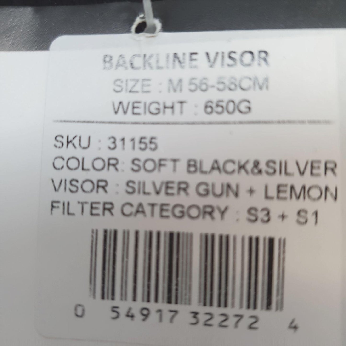 Bollä Skihelm Sportausrüstung Backline Visor Soft Unisex Skihelm BlackSilver