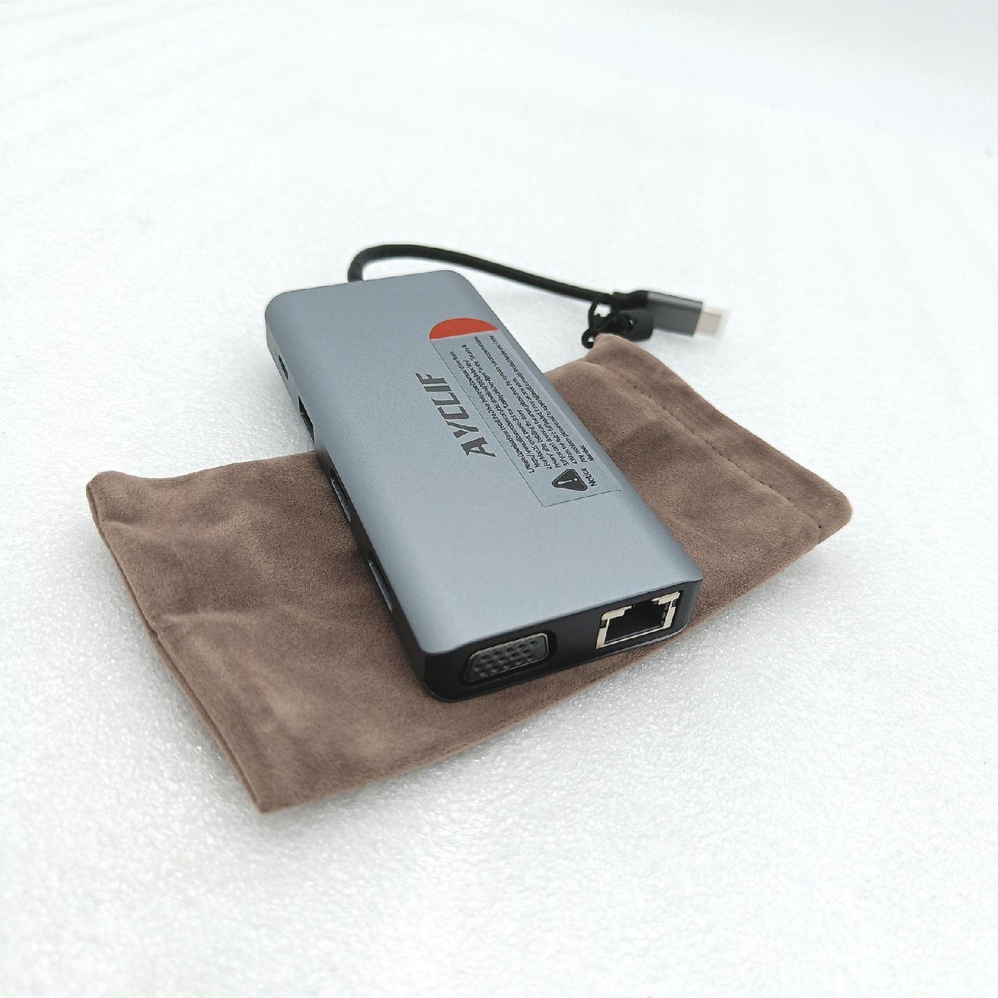 AYCLIF Docking Station USB Hub Universal Station MacB kompatibel Power Delivery Multimediap