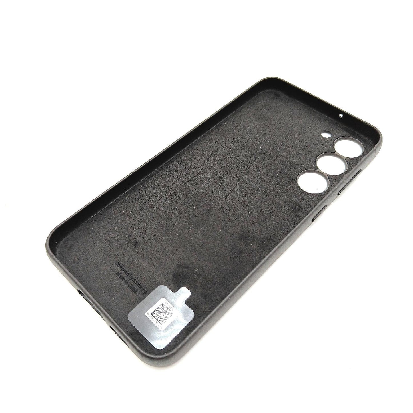 Samsung Smartphone Hülle Handy Zubehör EFVS916 Galaxy S23 Plus Echtleder Schwarz