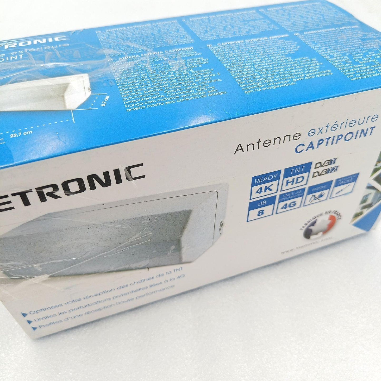 Metronic Außenantenne Kommunikationstechnik 425031 CAPTIPOINT für besseren Empfang Umweltfreund