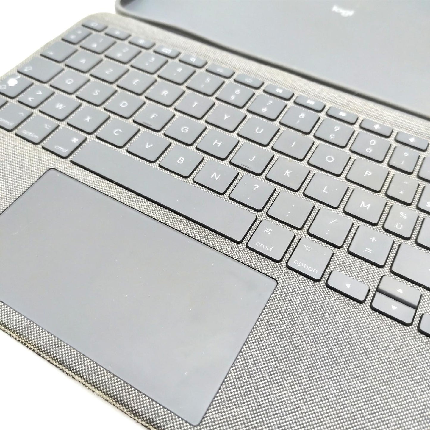 Logitech Combo Touch iPad Air (4. und 5. Gen - 2020, 2022) Keyboard Case, Französisches AZERTY-Layout - Grau