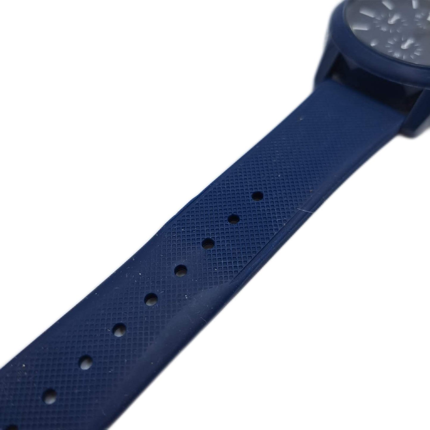 Lacoste Chronograph Quarz Uhr Herren Blaues Silikonarmband ohne Armbandhalterung