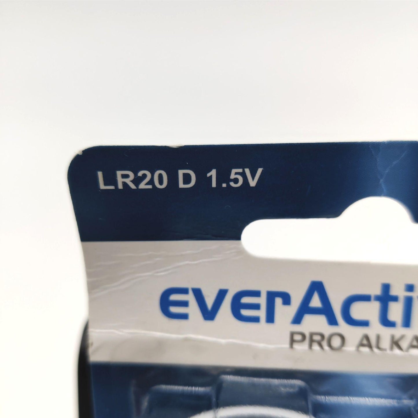 everActive D Batterien 2er Pack, Pro Alkaline, Mono LR20 R20 1.5V, höchster Leistung, 10 Jahre Haltbarkeit, 2 Stück – 1 Blisterkarte