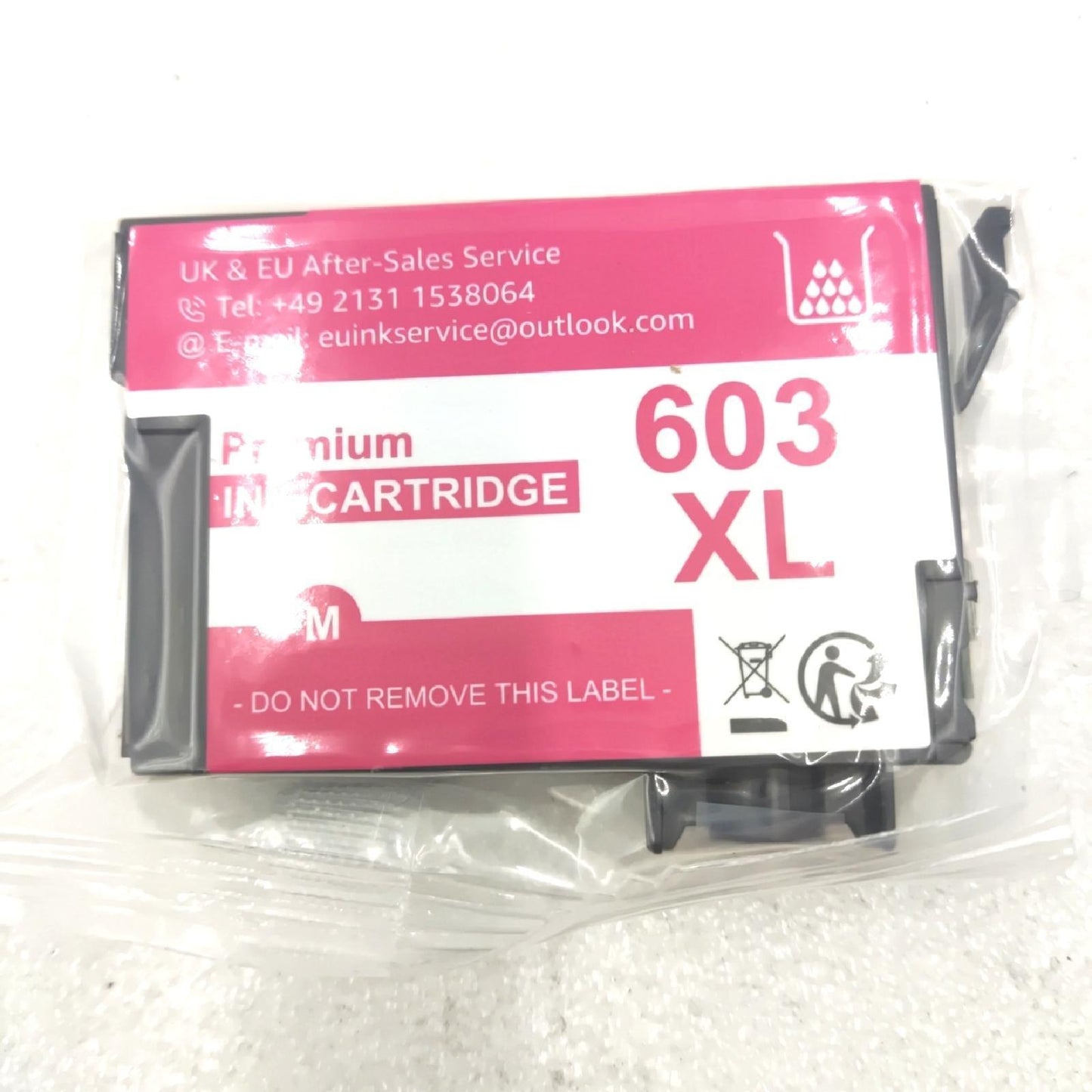 Epson Tintenpatrone 603 XL 603XL Ersatztinte Expression Drucker Schwarz