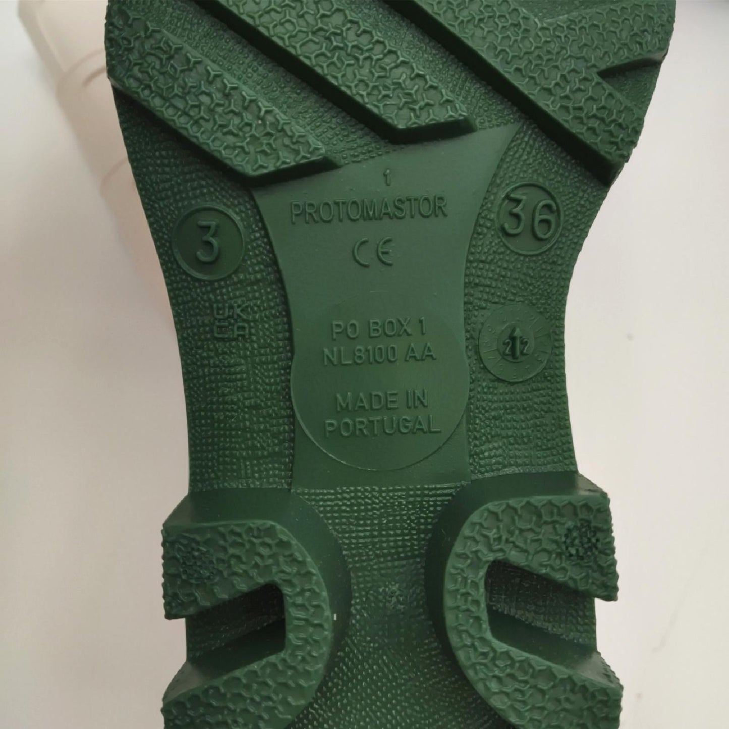 Dunlop Protective Footwear 171BV Protomastor, Weiß/Grün, Größe 36 EU