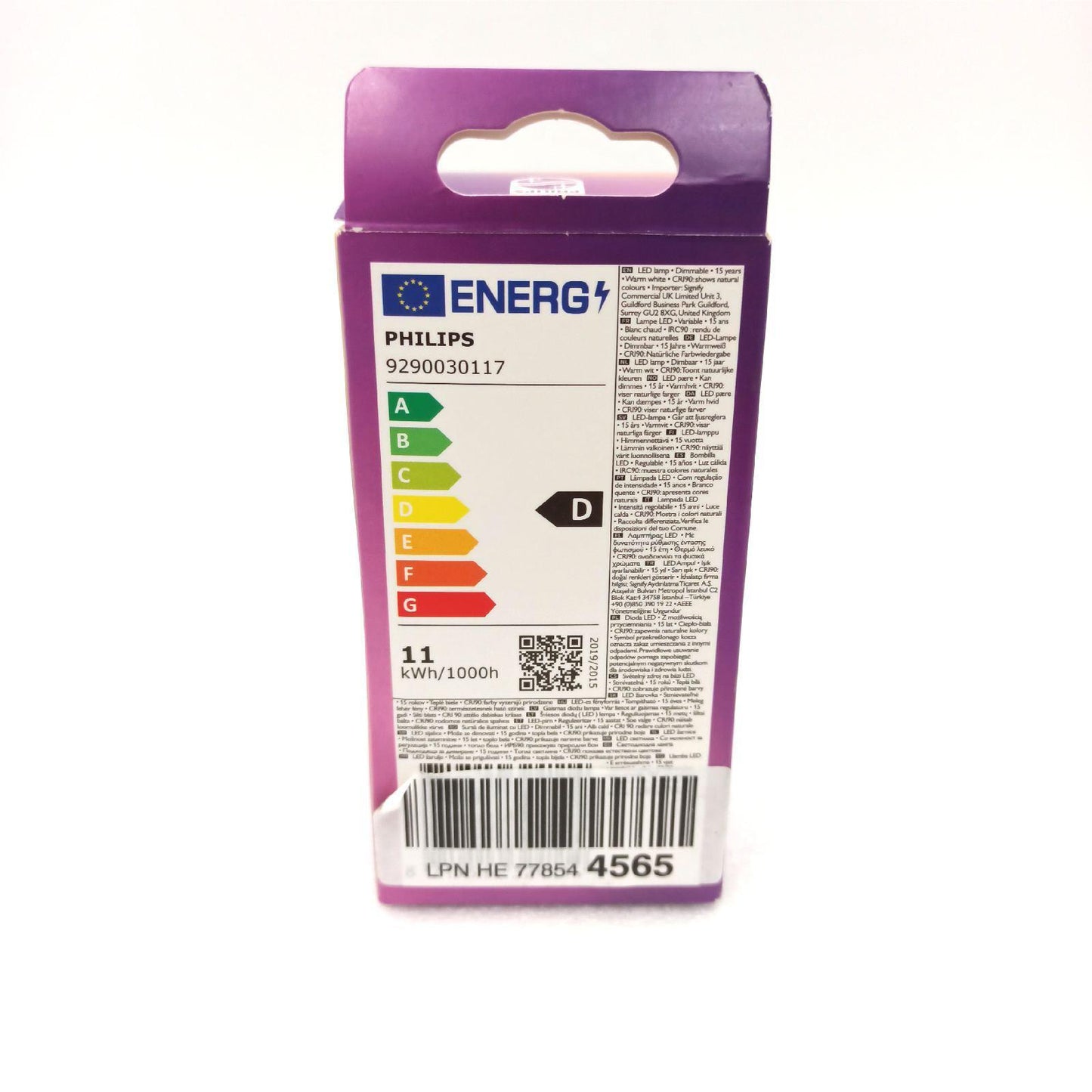 Philips LED Lampe Beleuchtung Classic E27 WarmGlow Dimmbar Warmweiß Tropfenform