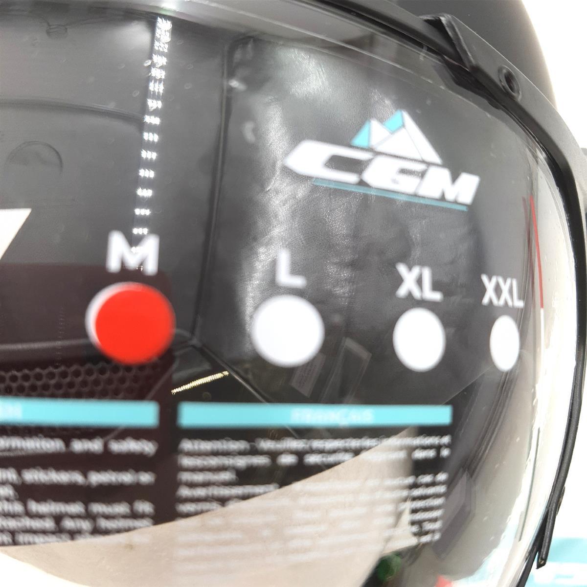CGM Ski Helm Schutz Ausruestung EBI Casco Schnee Unisex Erwachsene Schwarz Matte M