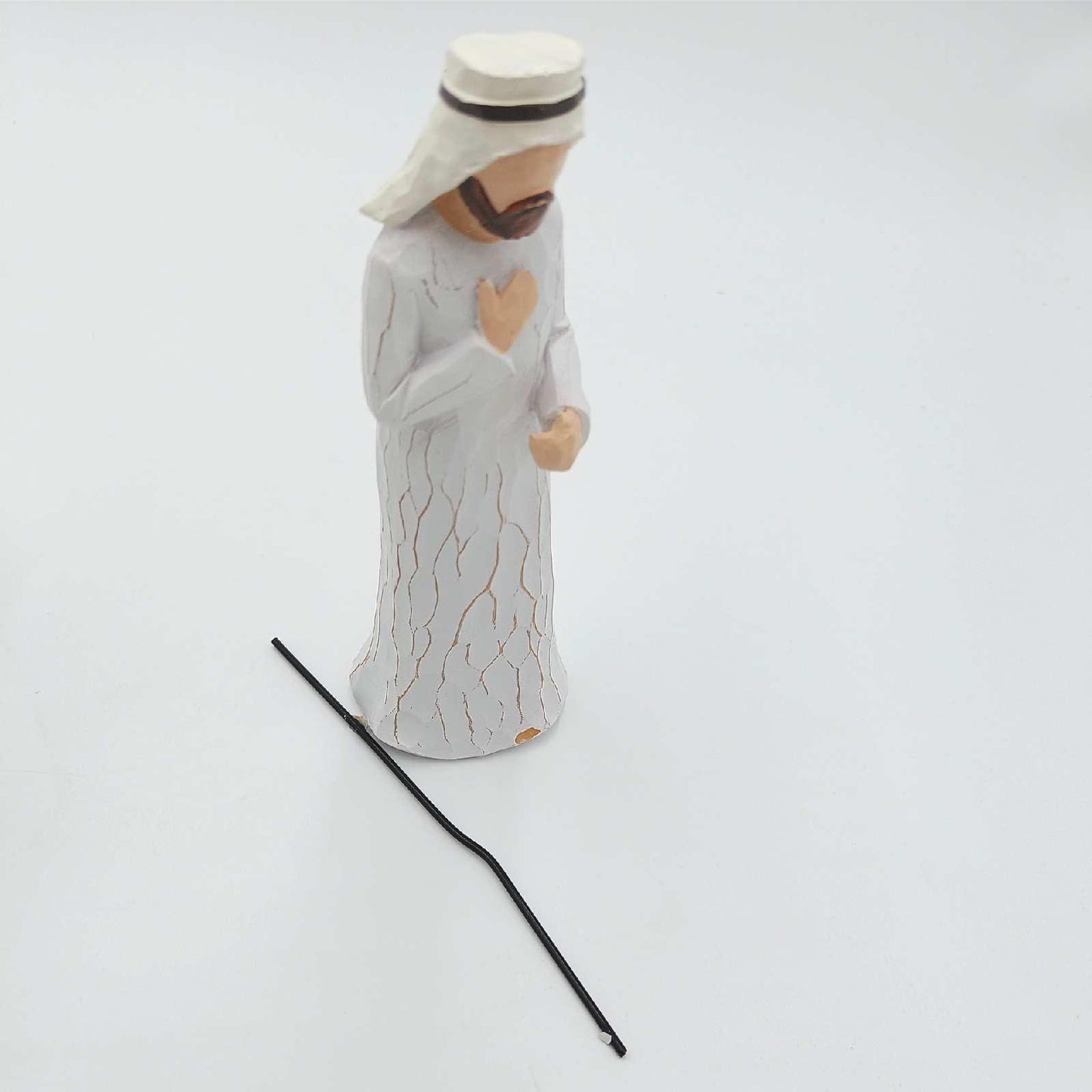 Krippe Set Weihnachten Innen Harz Figuren Maria Josef Jesus Engel