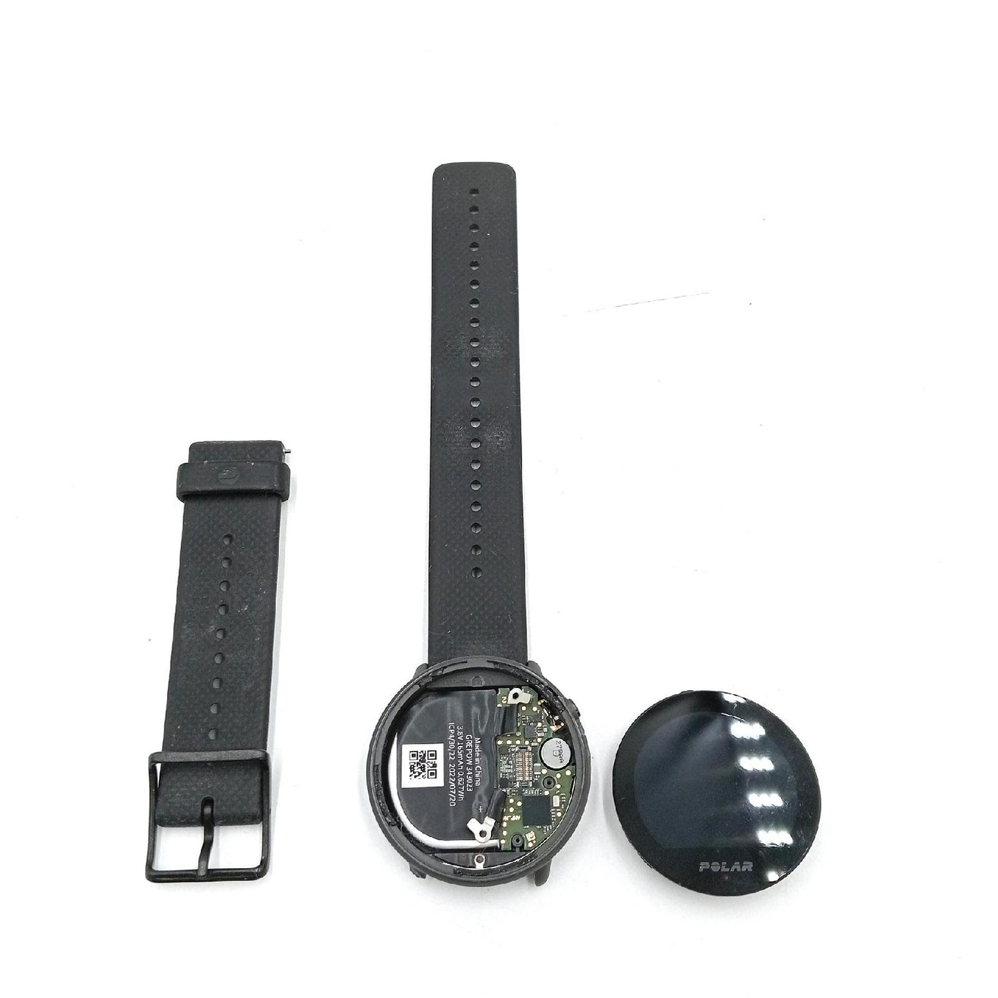 Polar Ignite 2 Pulsuhr 30 mm Schwarz Ladekabel fehlt Halterung defekt