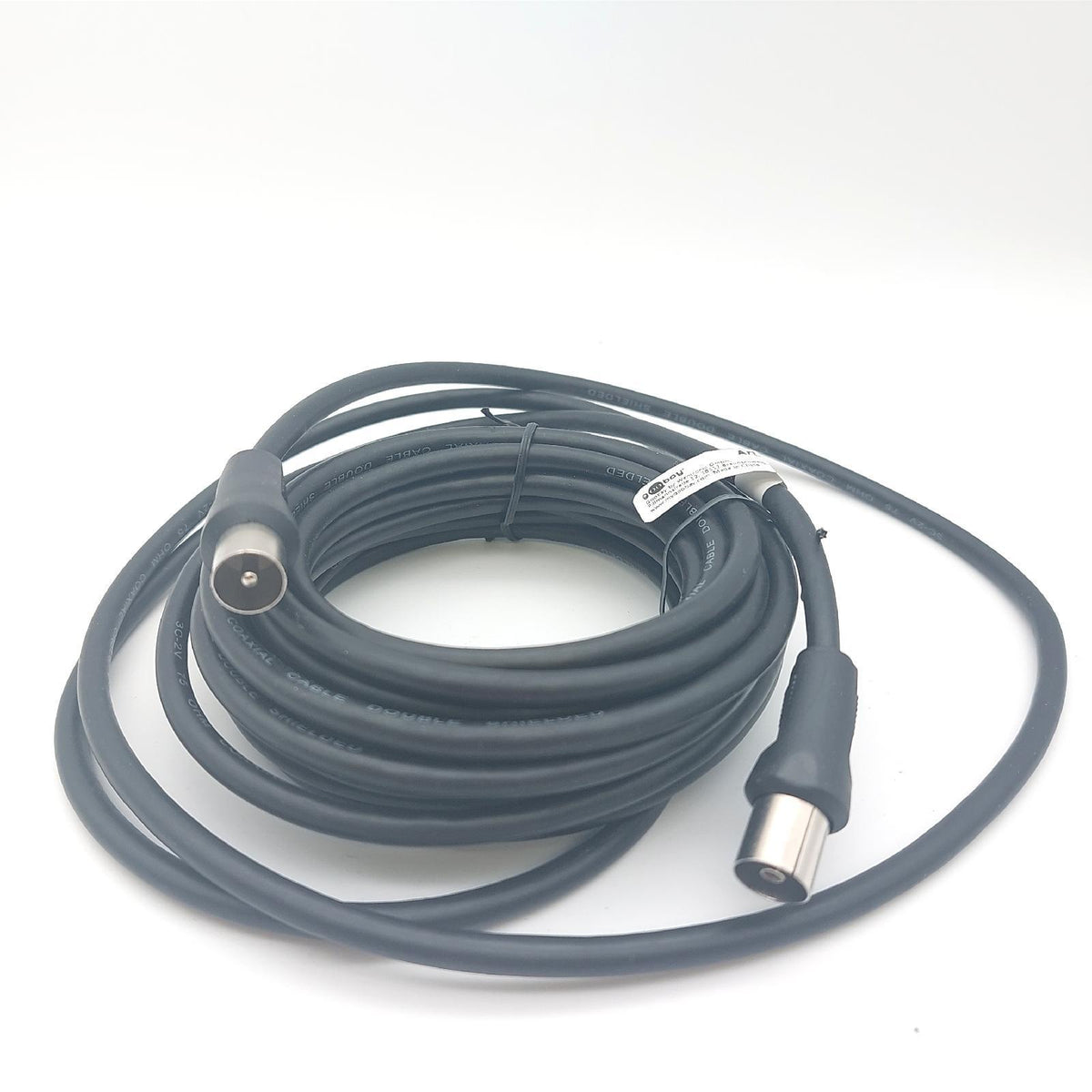 Goobay 11723 Antennenanschlusskabel <70 dB doppelt geschirmt 5 m lang