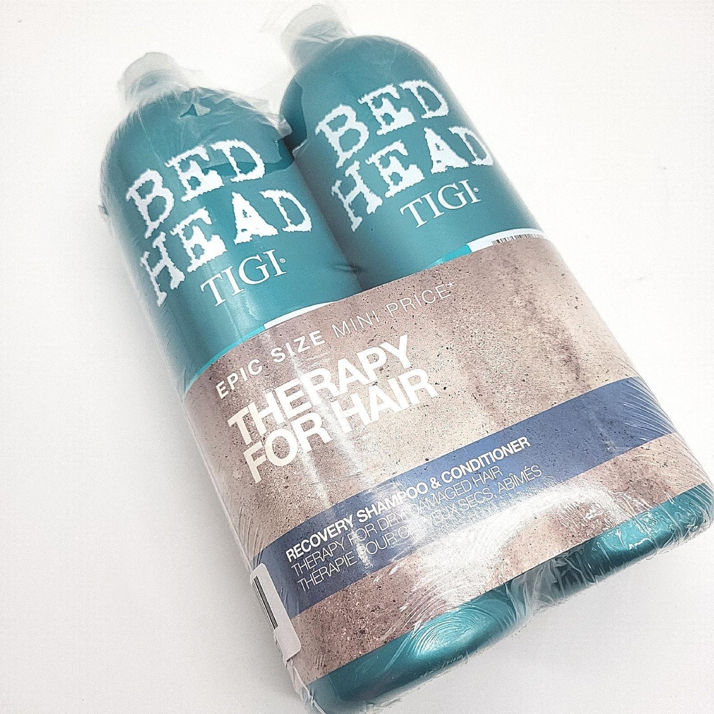 Bed Head by TIGI Shampoo Set Haarpflege Recovery Pflegendes Shampoo und Conditioner Set