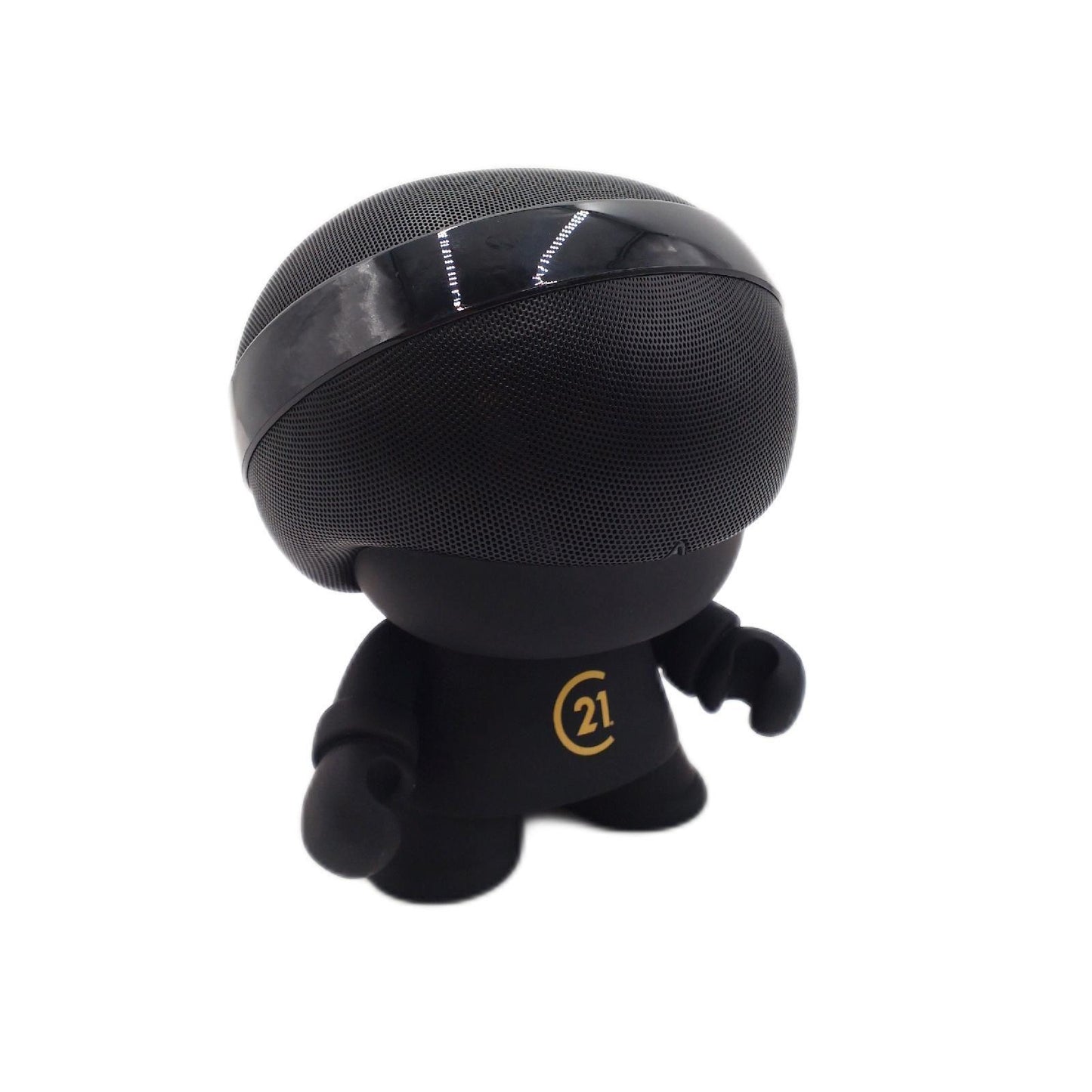 Xoopar Design Grand Xboy Tragbarer Lautsprecher, Grau glänzend, schwarz