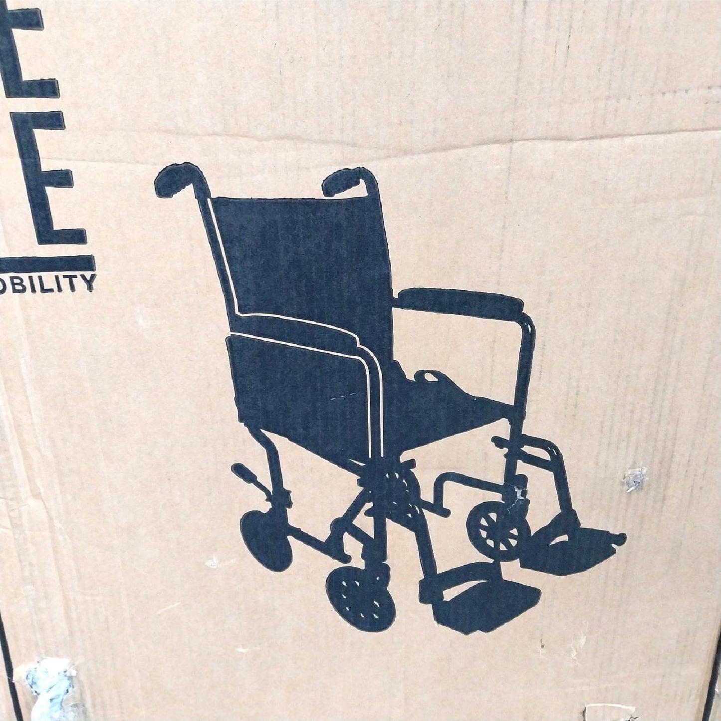 PEPE Rollstuhl Mobilitätshilfe faltbarer Rollstuhl schmaler Sitz 38 Komfort Mobil