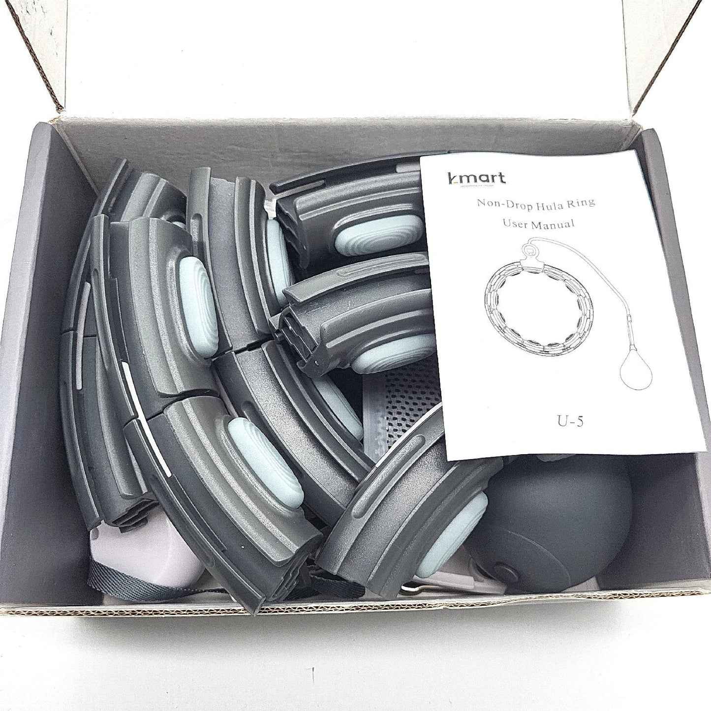 Hula Circle Massageball Fitness Pilates Ring beschwerte Ringe Training Gymnastik