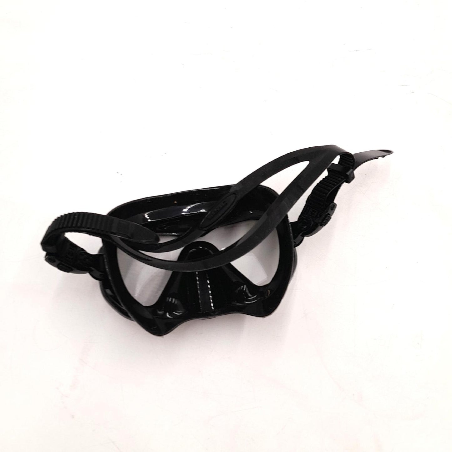Seac Unisex-Adult Appeal Italien hergestellte Einglas-Tauchmaske mit Einer 3D-Schnalle direkt am Maskenkörper, schwarz, Standard