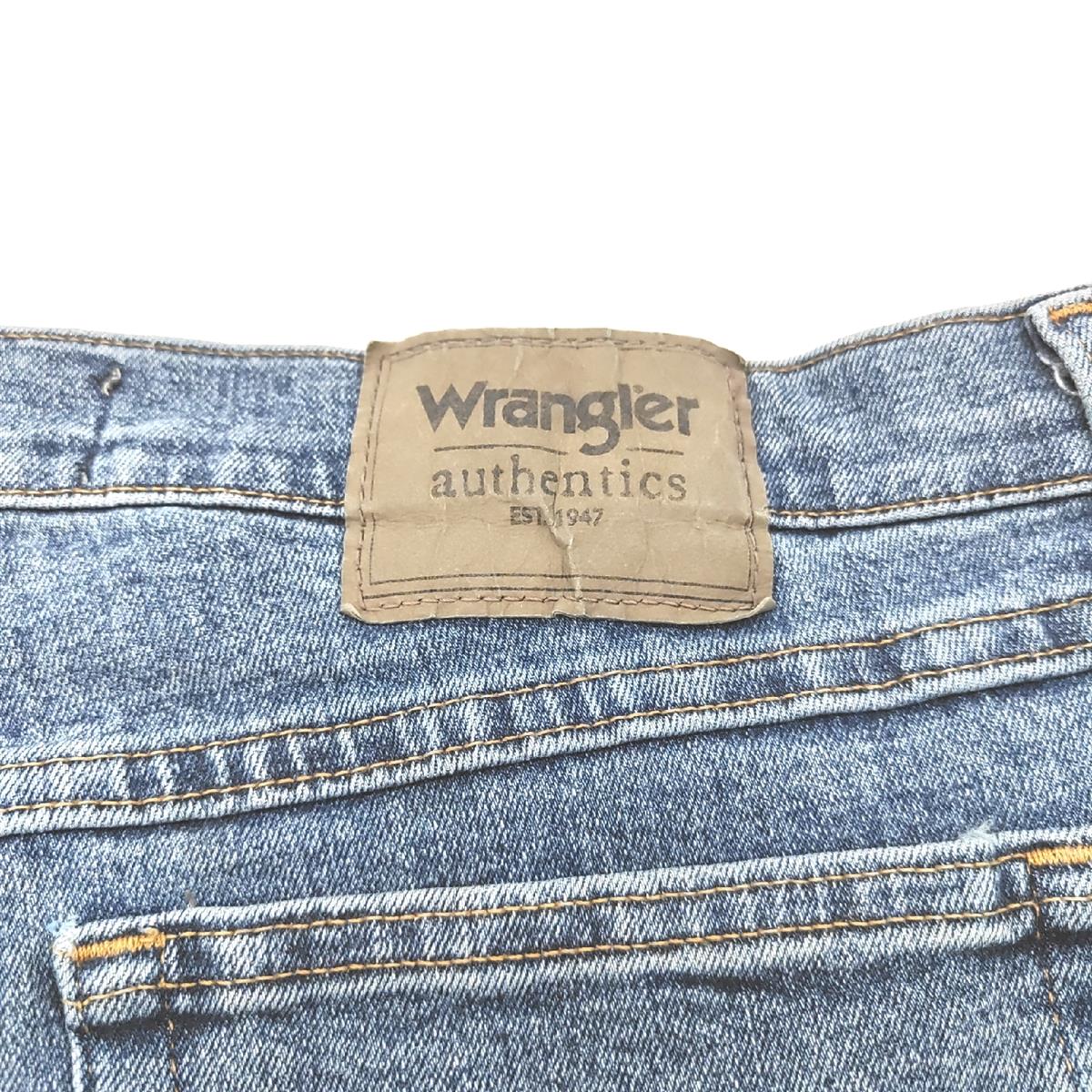 Wrangler Jeans Herrenbekleidung Authentics Klassisch Normale Passform Vintage Blue Flex 33W 33L
