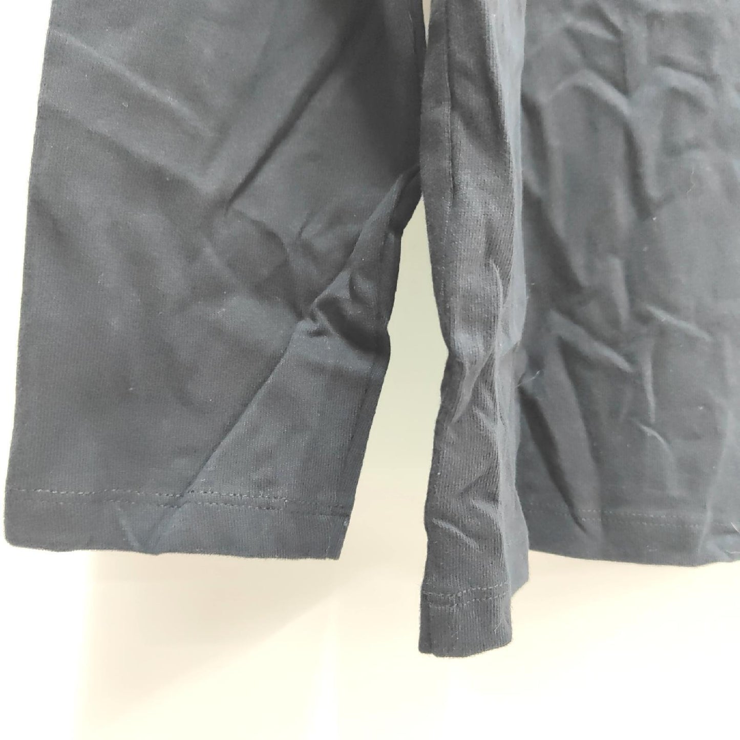Amazon Essentials Langarmshirt Herrenbekleidung Schwarz Slim Fit Basic Design